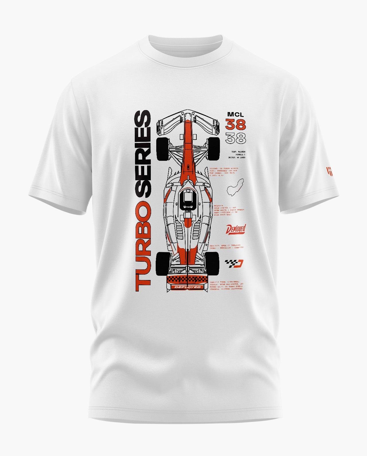 Turbo Series Signature LuxeSoft Cotton T-Shirt - CS