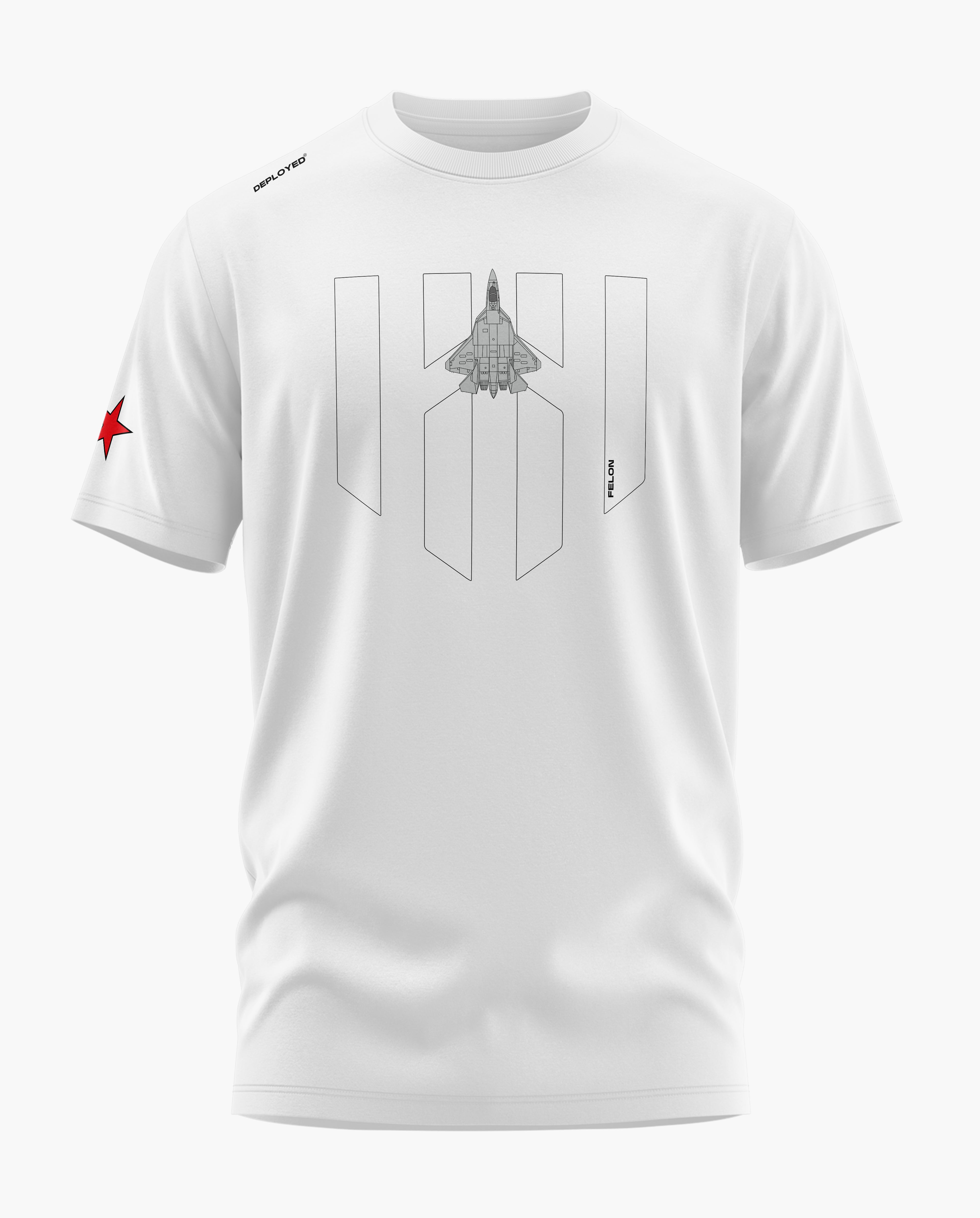 Su 57 Ghost Signature LuxeSoft Cotton T-Shirt