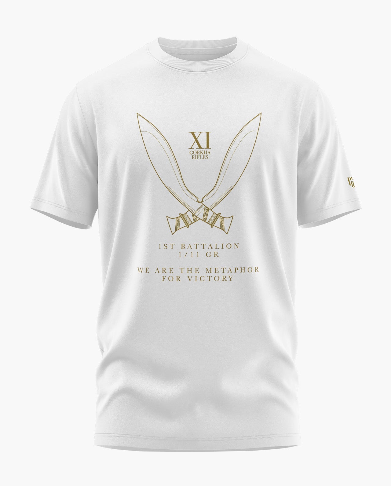 1/11 GORKHA RIFLES LEGACY Signature LuxeSoft Cotton T-Shirt - CS