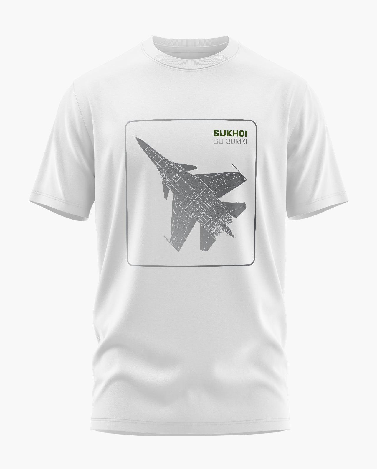 Sukhoi Metal Signature LuxeSoft Cotton T-Shirt - CS