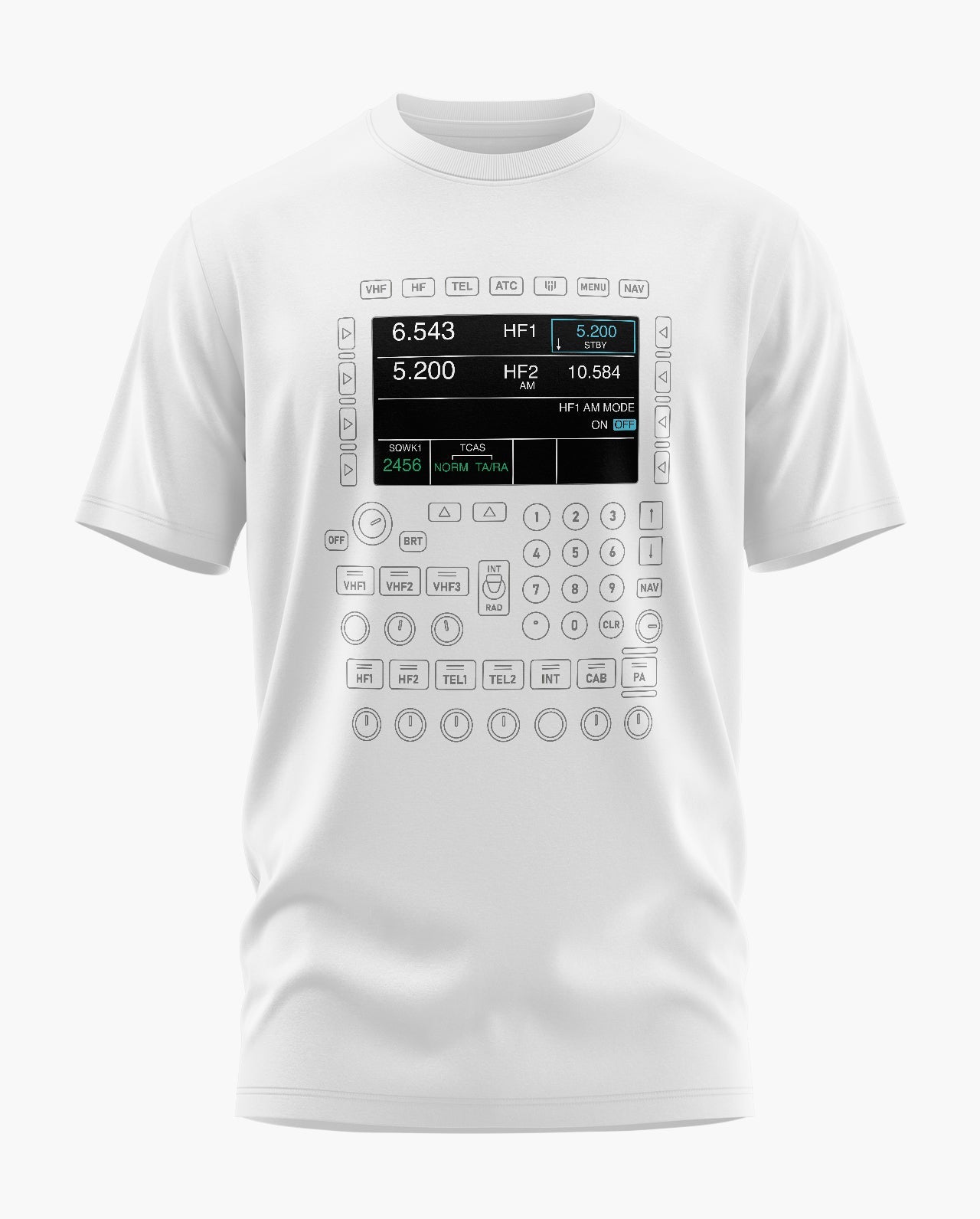 TRANSPONDER AVGEEK Signature LuxeSoft Cotton T-Shirt