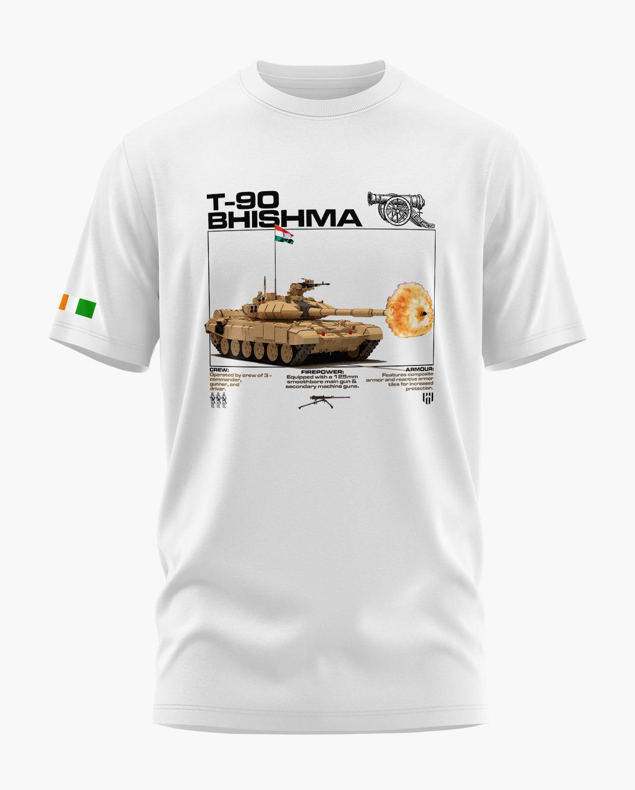 T-90 Bhishma Combat Signature LuxeSoft Cotton T-Shirt - CS