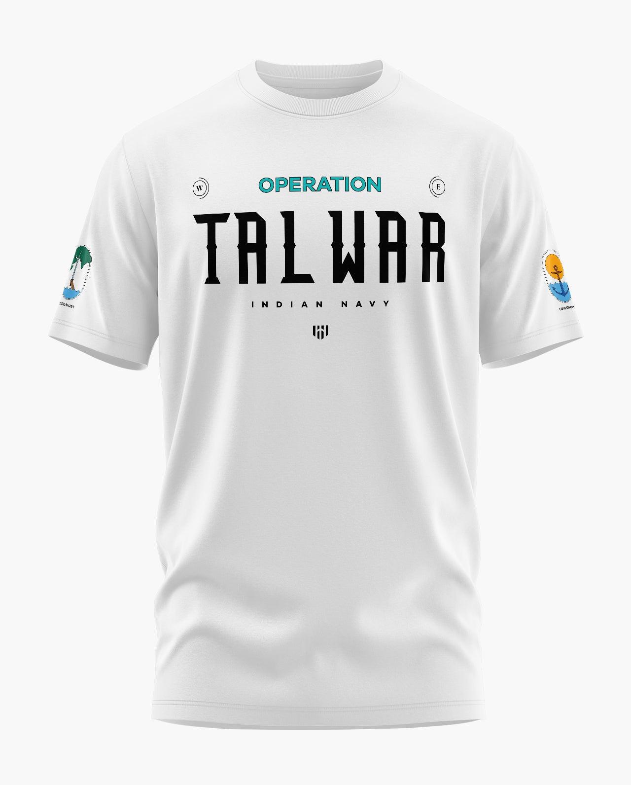 Operation Talwar Indian Navy T-Shirt - Aero Armour