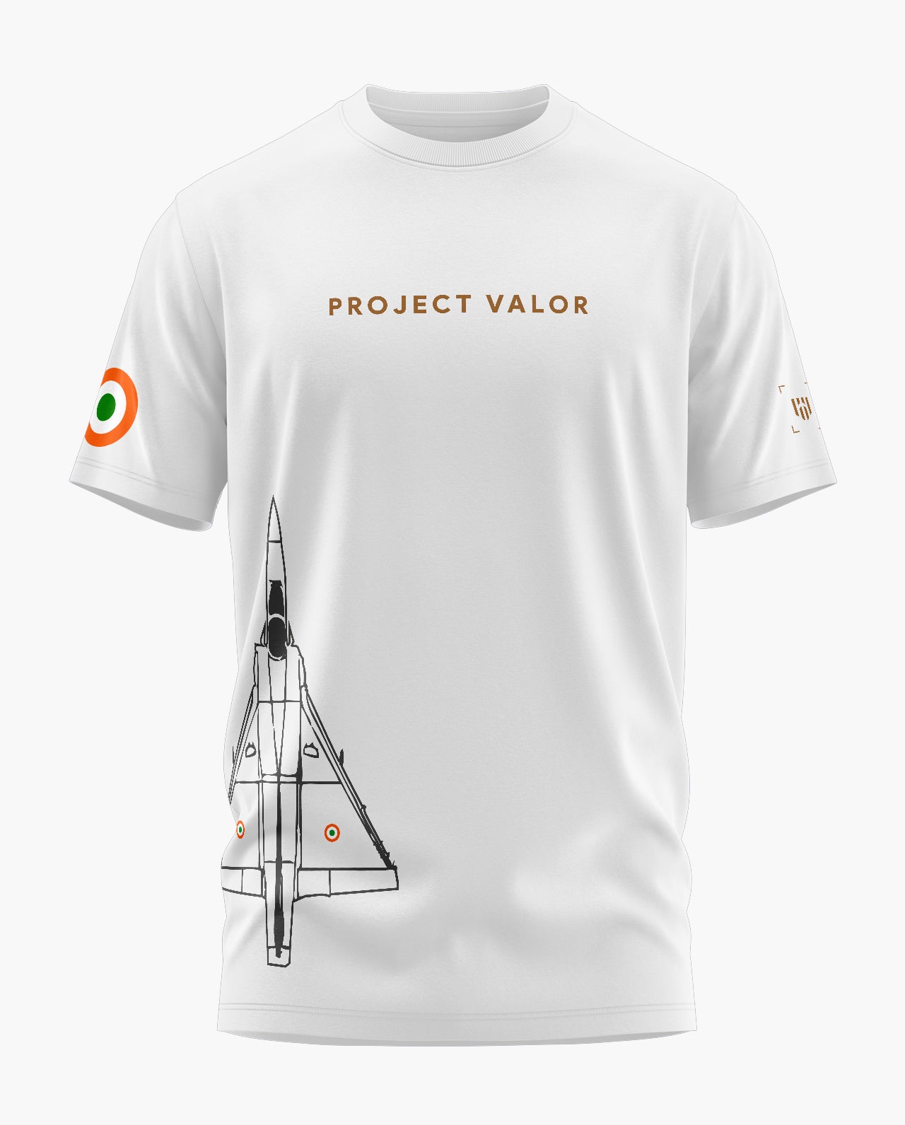 PROJECT VALOR AIRCRAFT Signature LuxeSoft Cotton T-Shirt