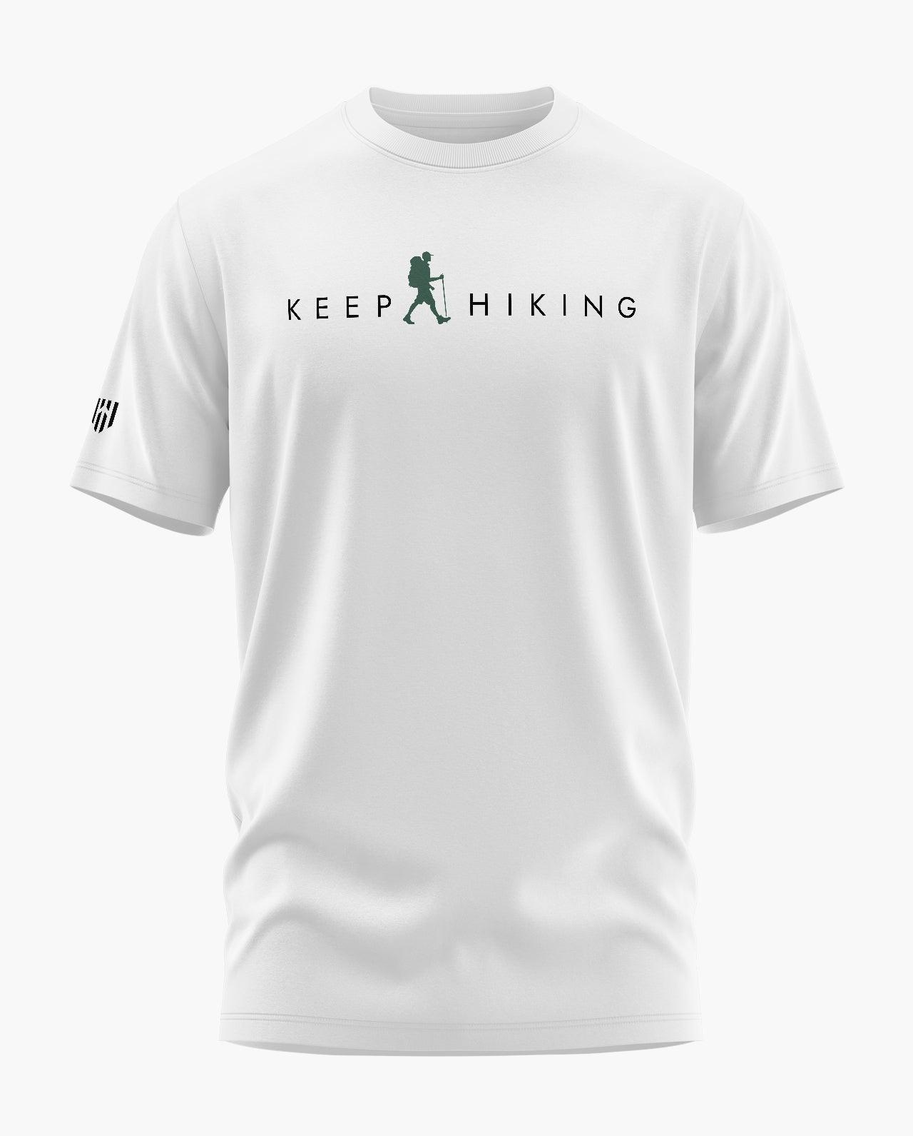 KEEP HIKING Signature LuxeSoft Cotton T-Shirt - CS