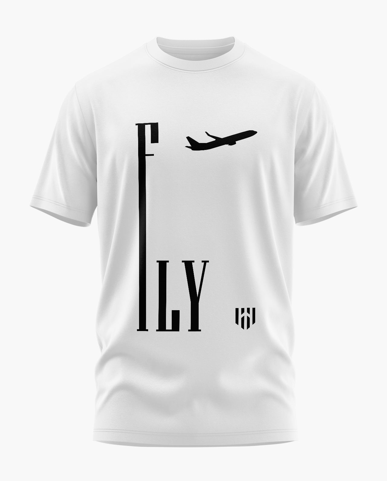 Fly High with Deployed Signature LuxeSoft Cotton T-Shirt