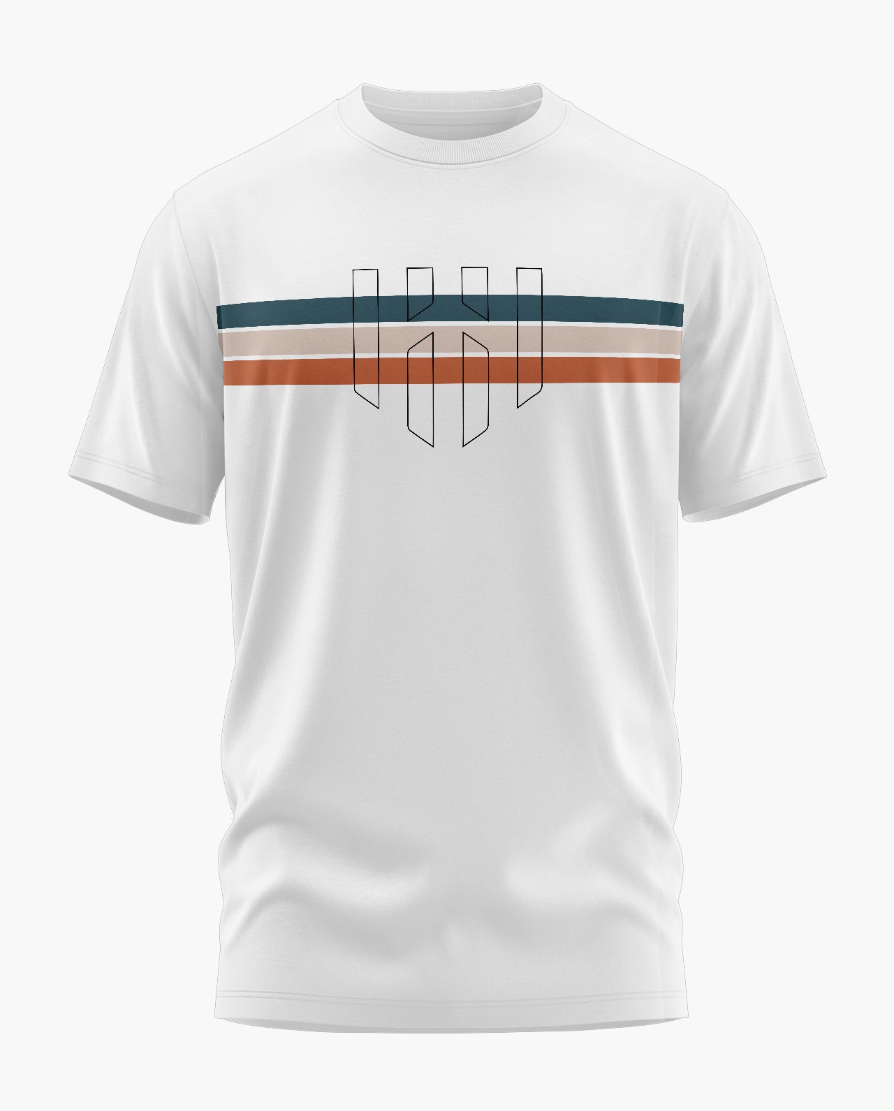 DEPLOYED STRIPE Signature LuxeSoft Cotton T-Shirt - CS