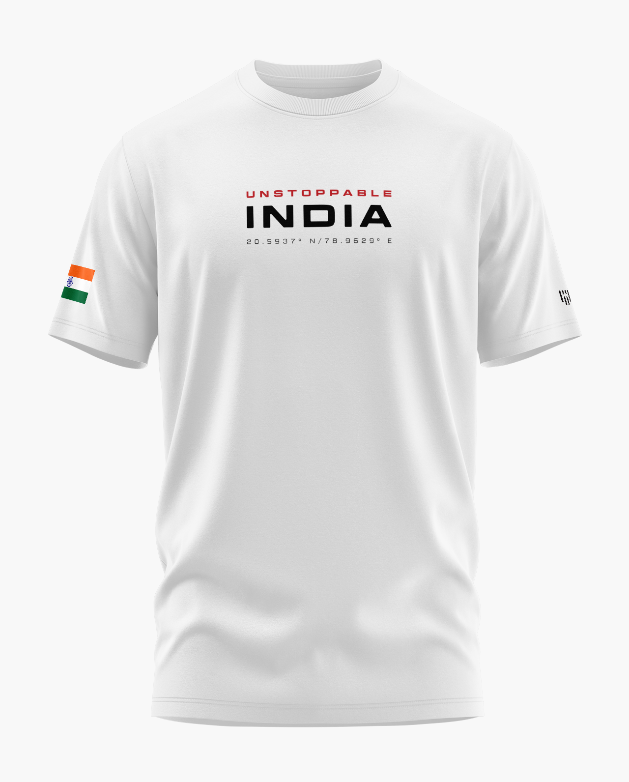 UNSTOPPABLE INDIA Signature LuxeSoft Cotton T-Shirt - CS