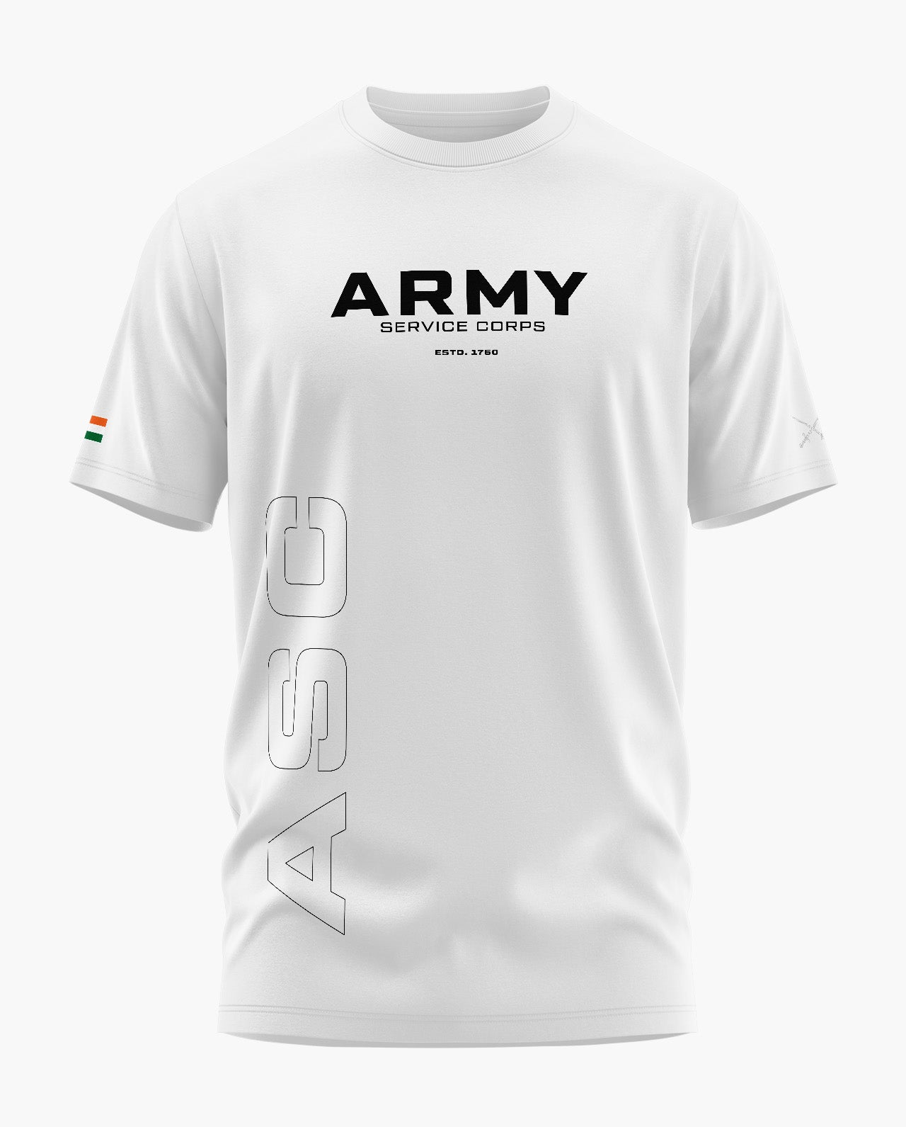 ARMY SERVICE CORPS ELITE Signature LuxeSoft Cotton T-Shirt