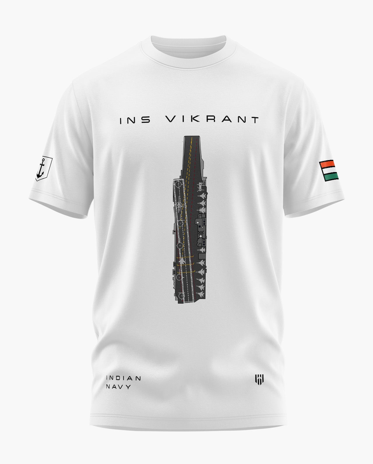 INS VIKRANT SUPREMACY Signature LuxeSoft Cotton T-Shirt - CS
