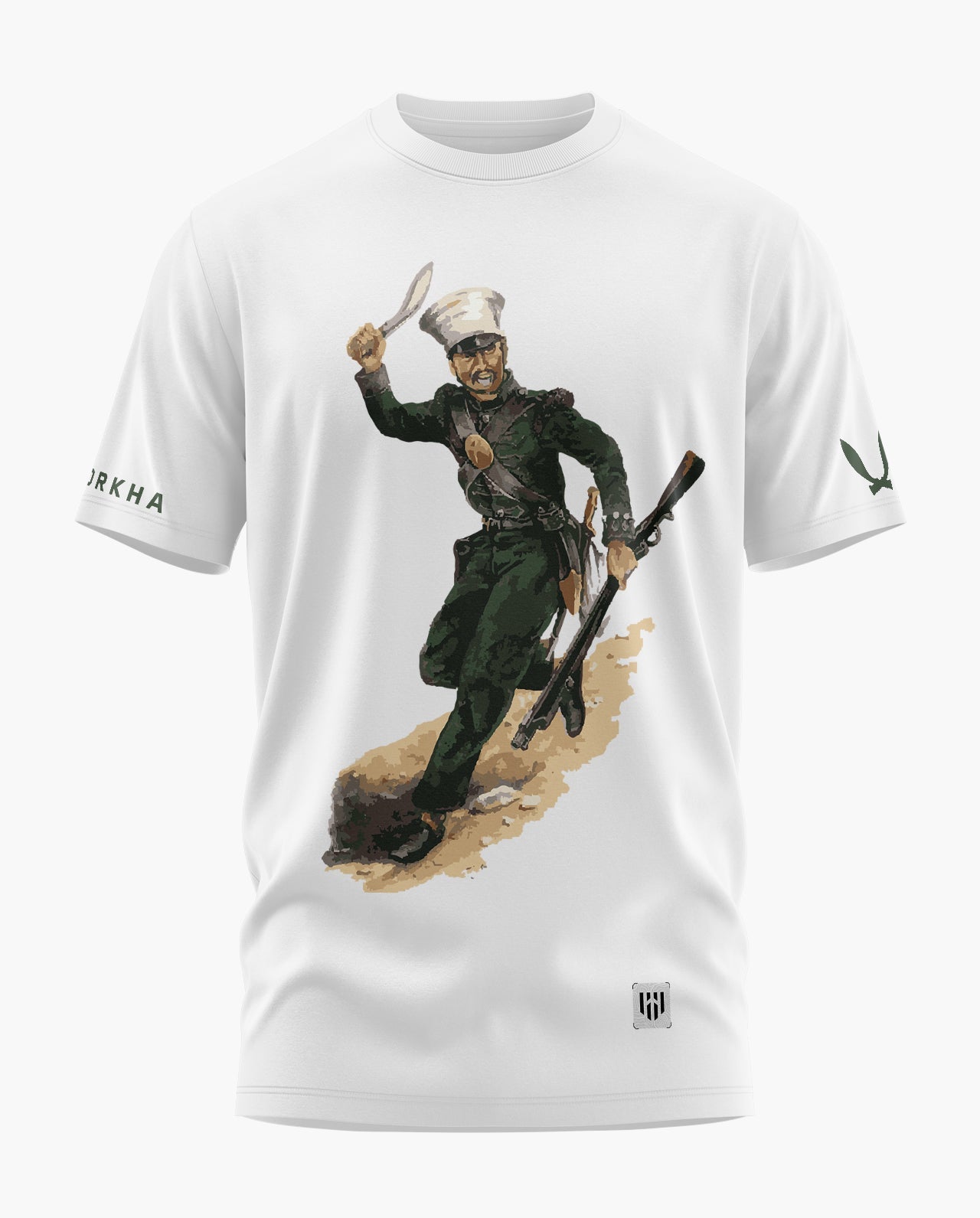 MIGHTY GORKHA Signature LuxeSoft Cotton T-Shirt - CS