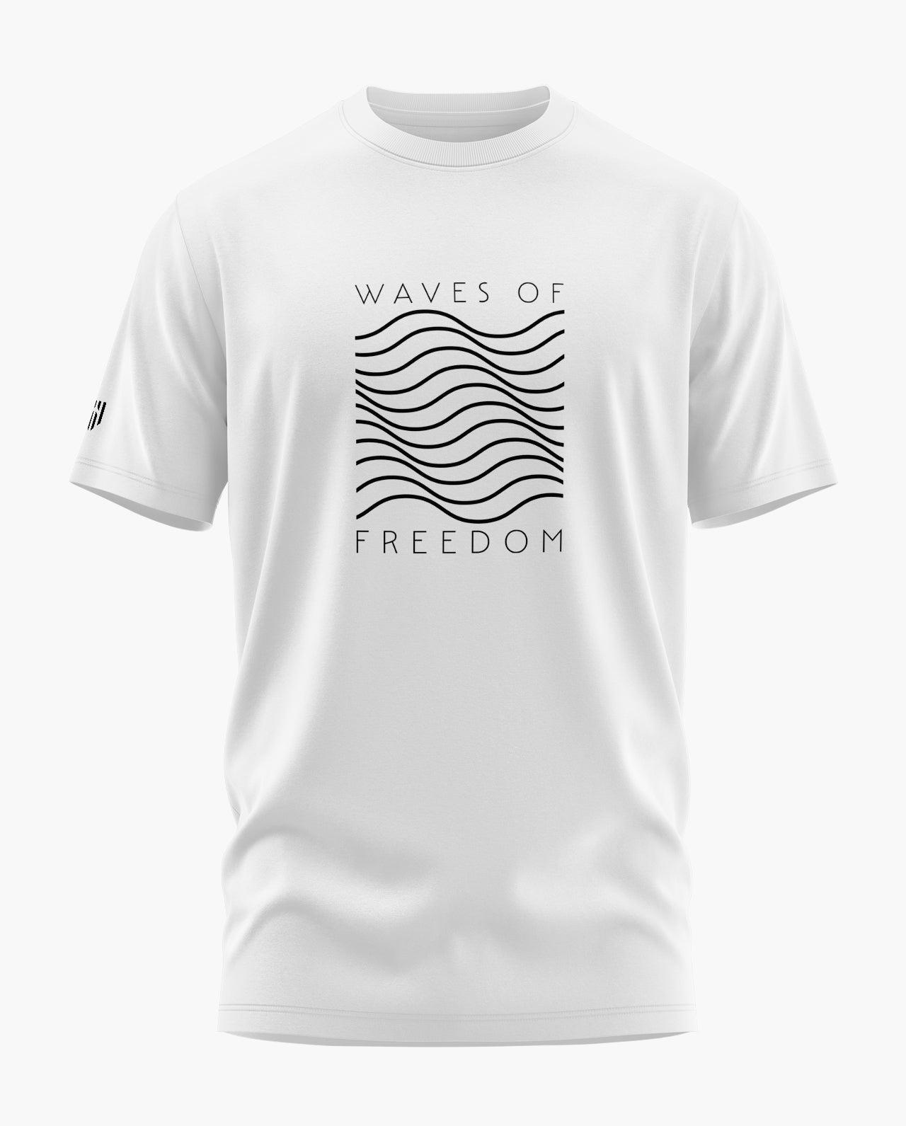 Waves of Freedom Signature LuxeSoft Cotton T-Shirt - CS