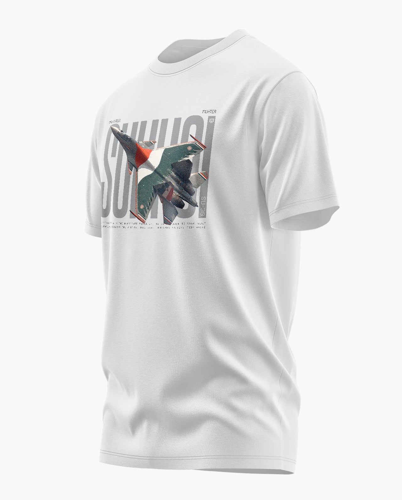SUKHOI INDIA EDITION Signature LuxeSoft Cotton T-Shirt