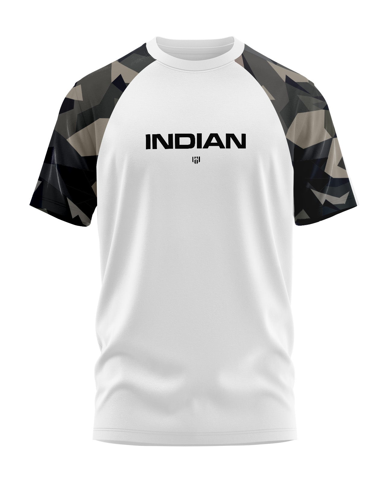 Indian Raglan Camo Signature LuxeSoft Cotton T-Shirt
