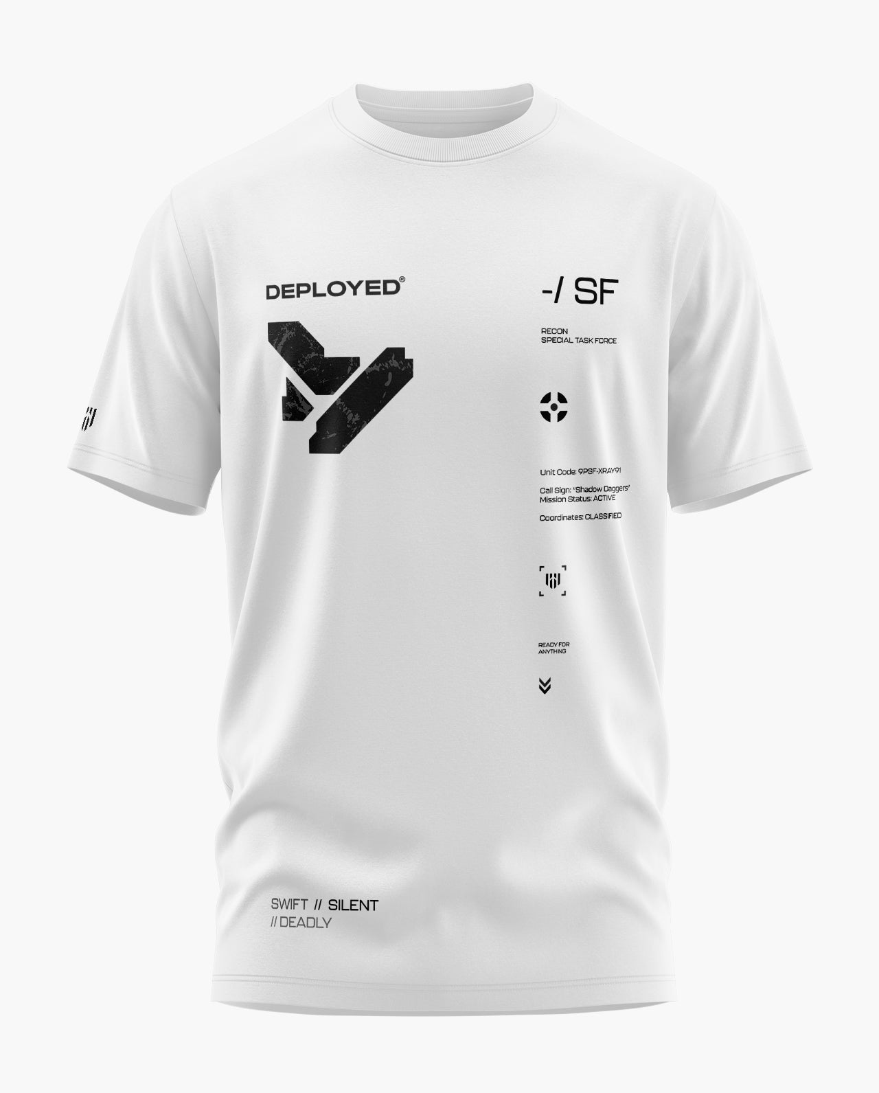 Deployed Sf Command Signature LuxeSoft Cotton T-Shirt
