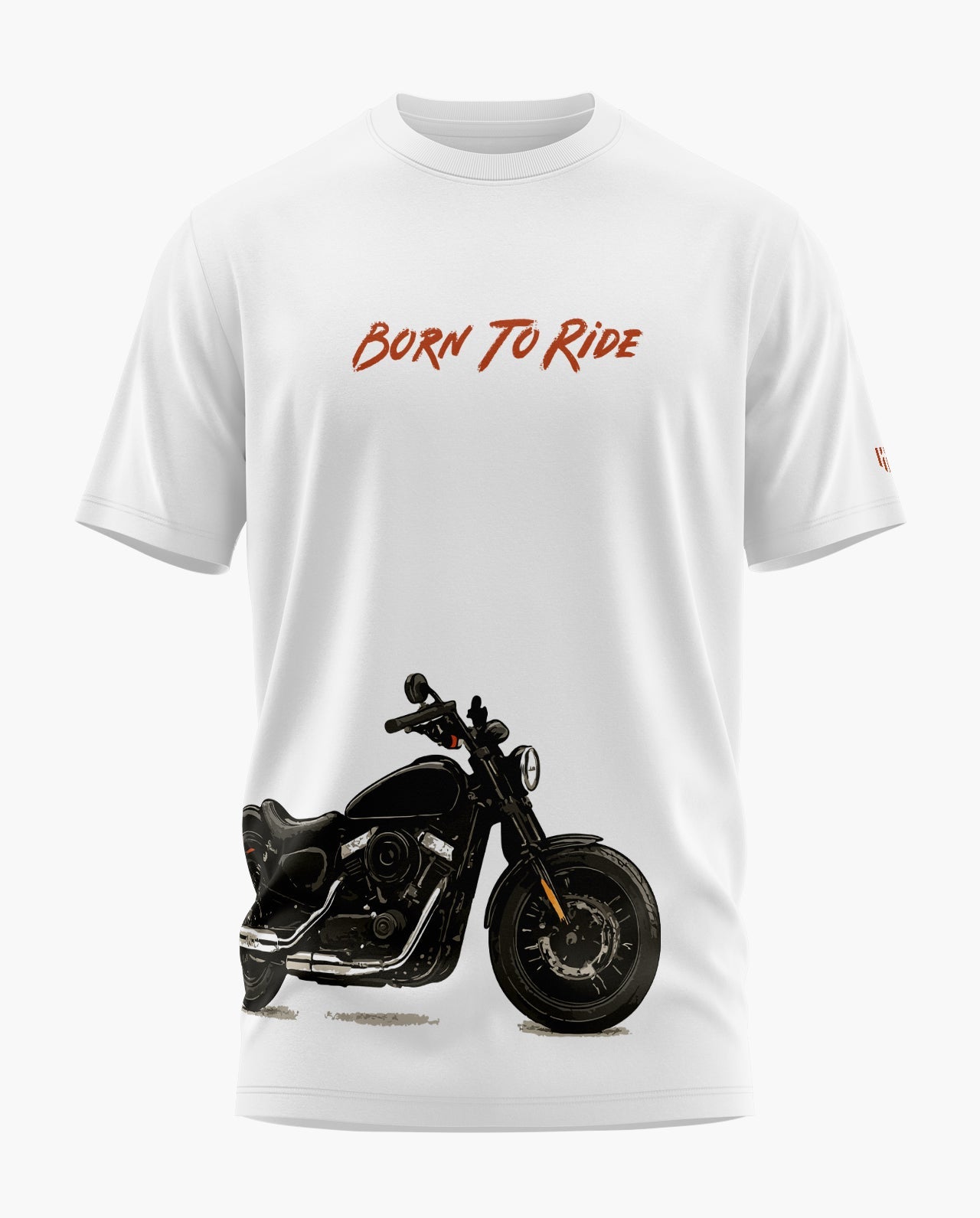 Born To RIde Signature LuxeSoft Cotton T-Shirt - CS