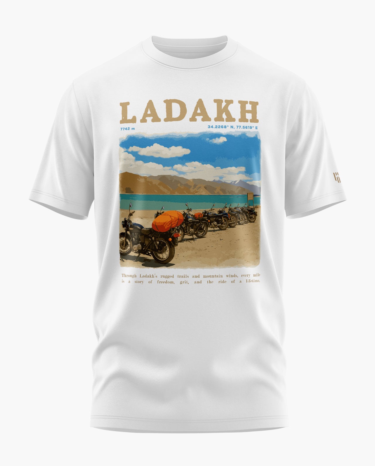 Ladakh Trails Signature LuxeSoft Cotton T-Shirt
