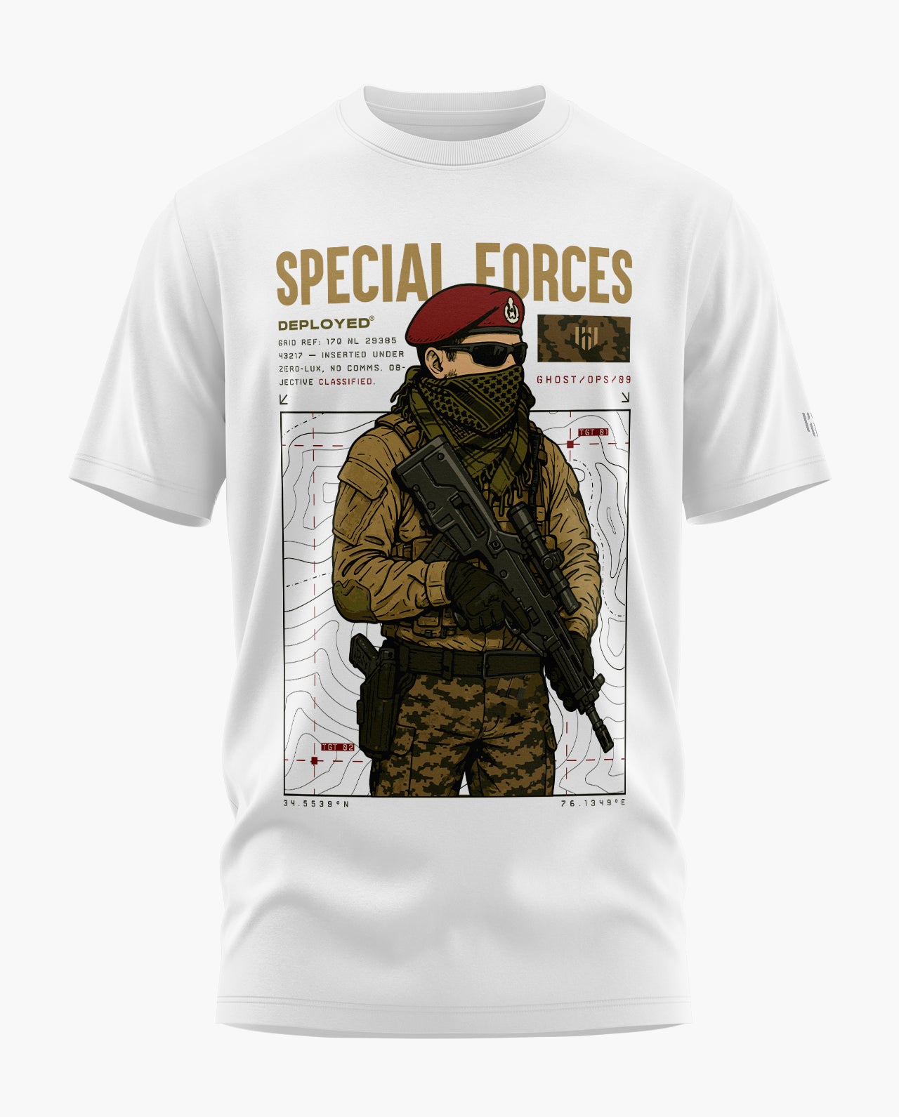 Ghost Ops SF Signature LuxeSoft Cotton T-Shirt