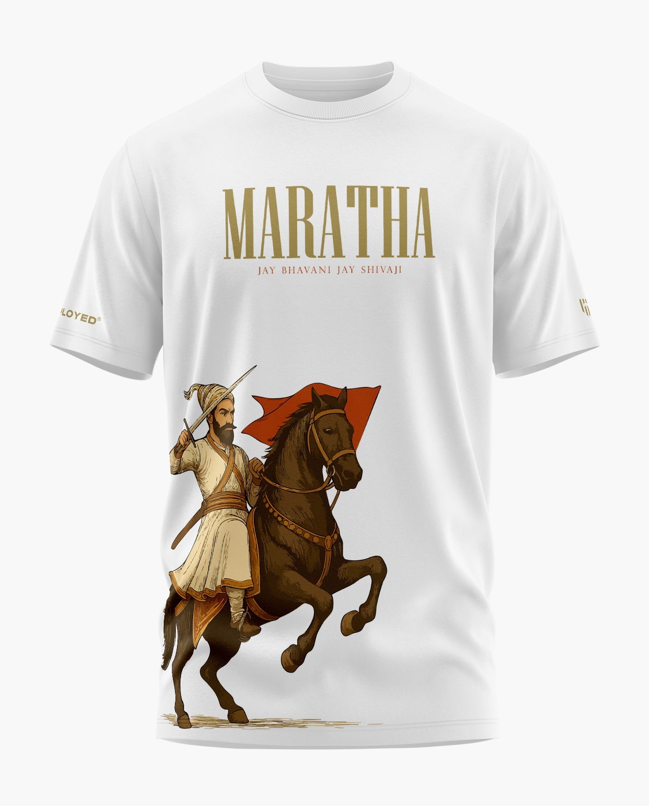 Maratha Signature LuxeSoft Cotton T-Shirt - CS