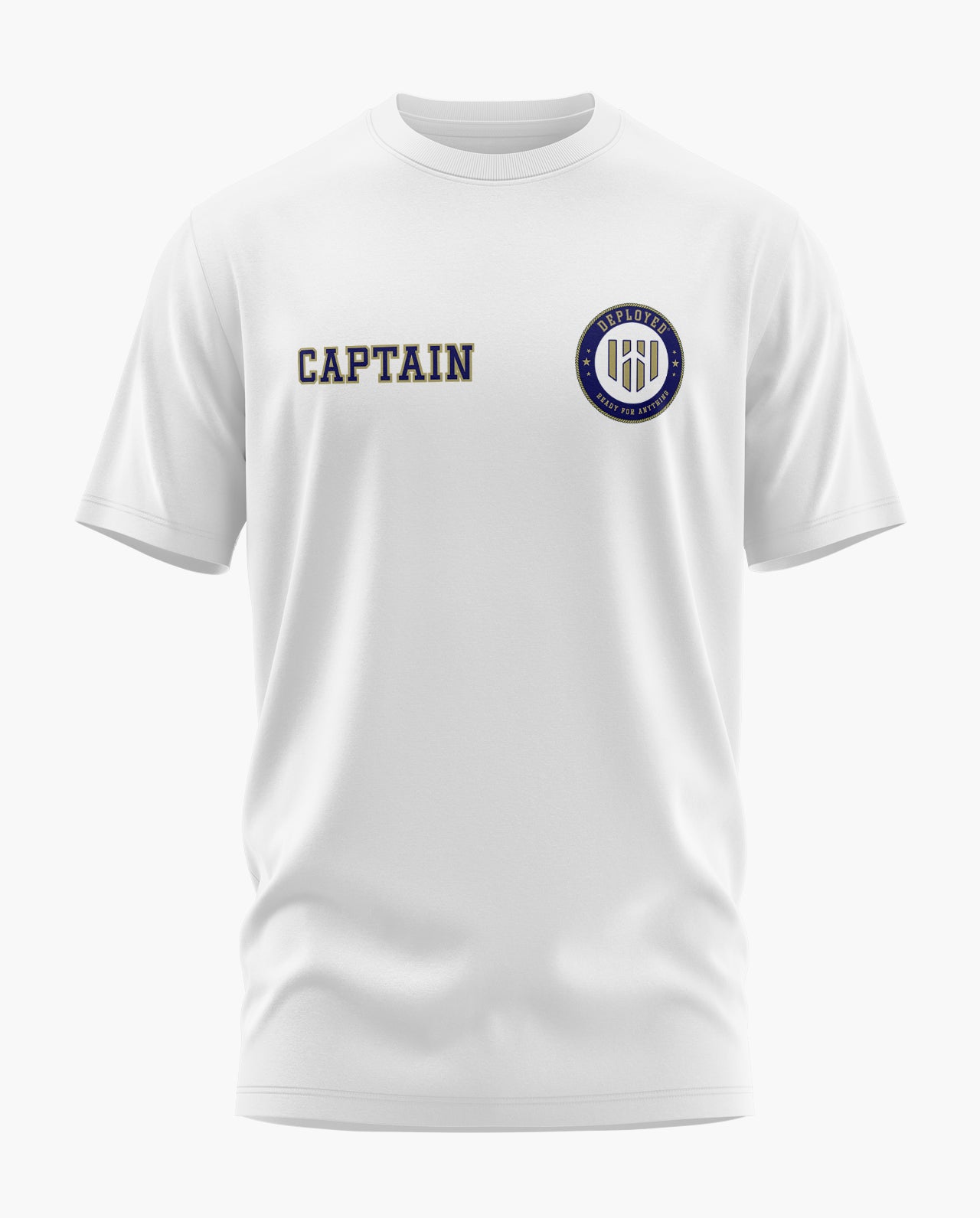Captain Deployed Signature LuxeSoft Cotton T-Shirt