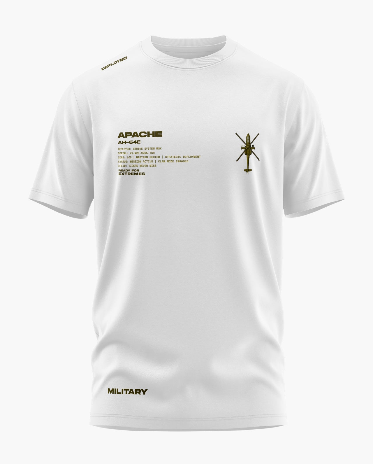 Apache Extreme Ops Signature LuxeSoft Cotton T-Shirt