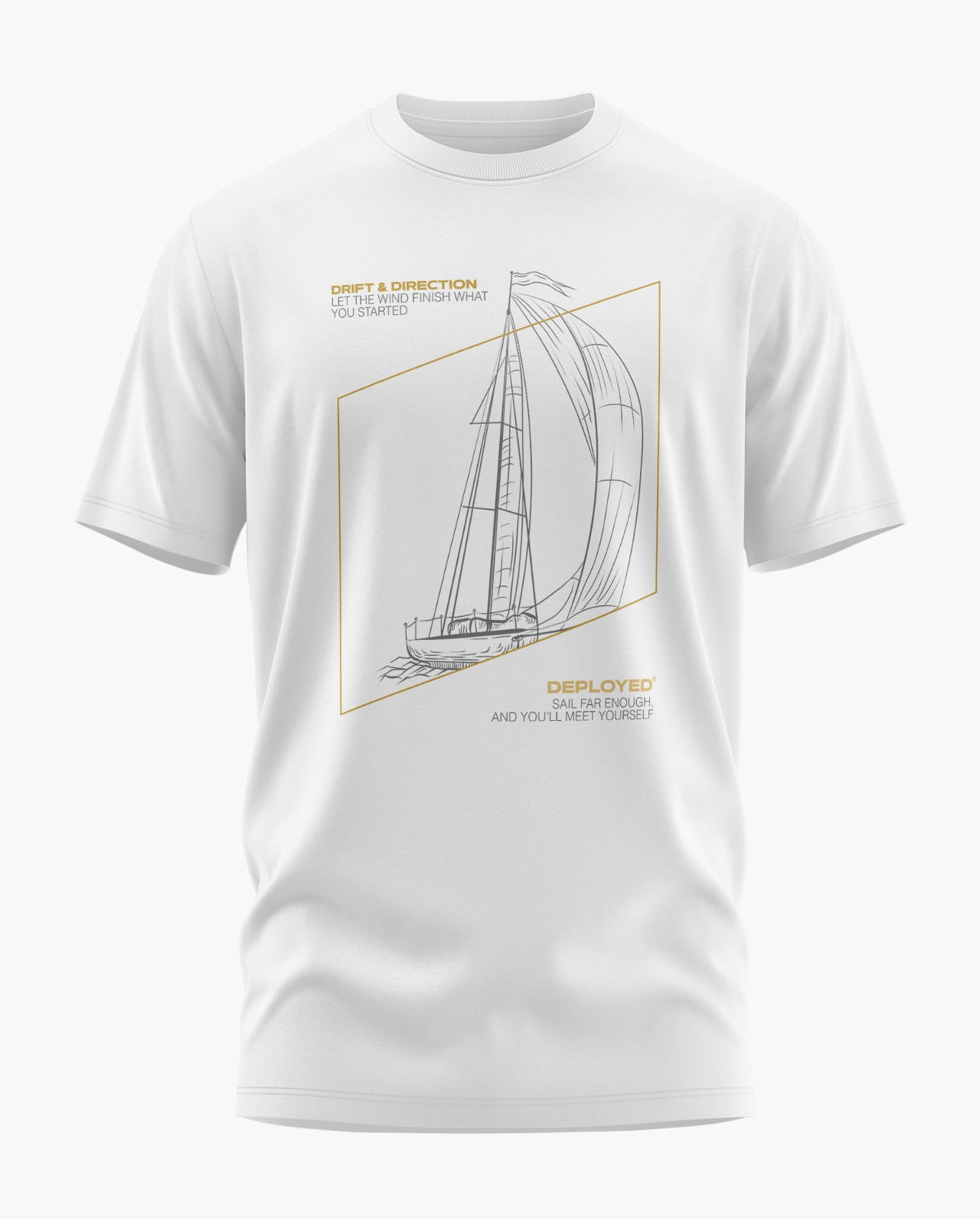Drift and Direction Signature LuxeSoft Cotton T-Shirt