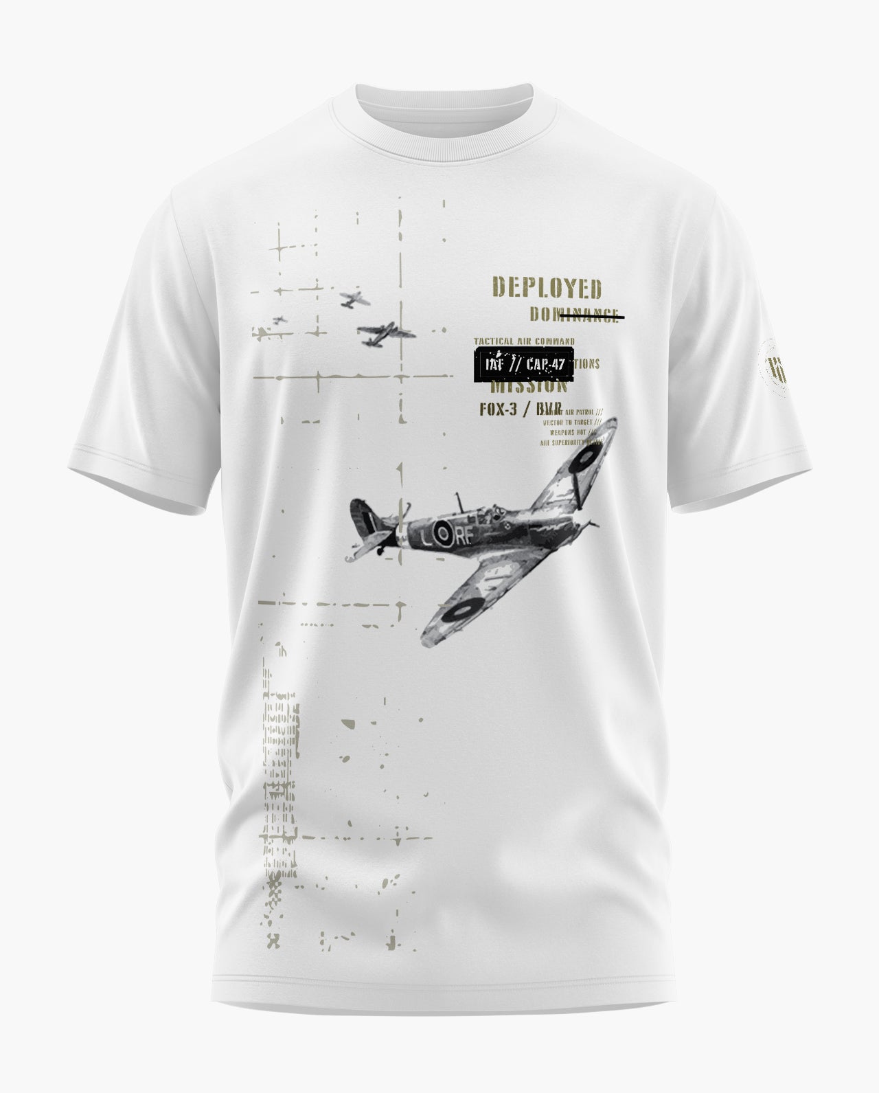 Deployed Airstrike Signature LuxeSoft Cotton T-Shirt