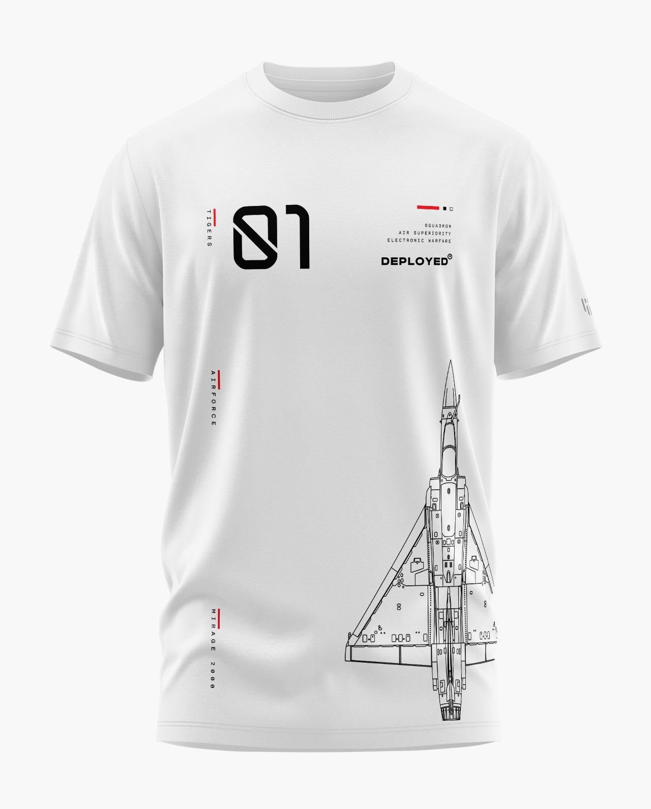 IAF 01 Tactical Signature LuxeSoft Cotton T-Shirt