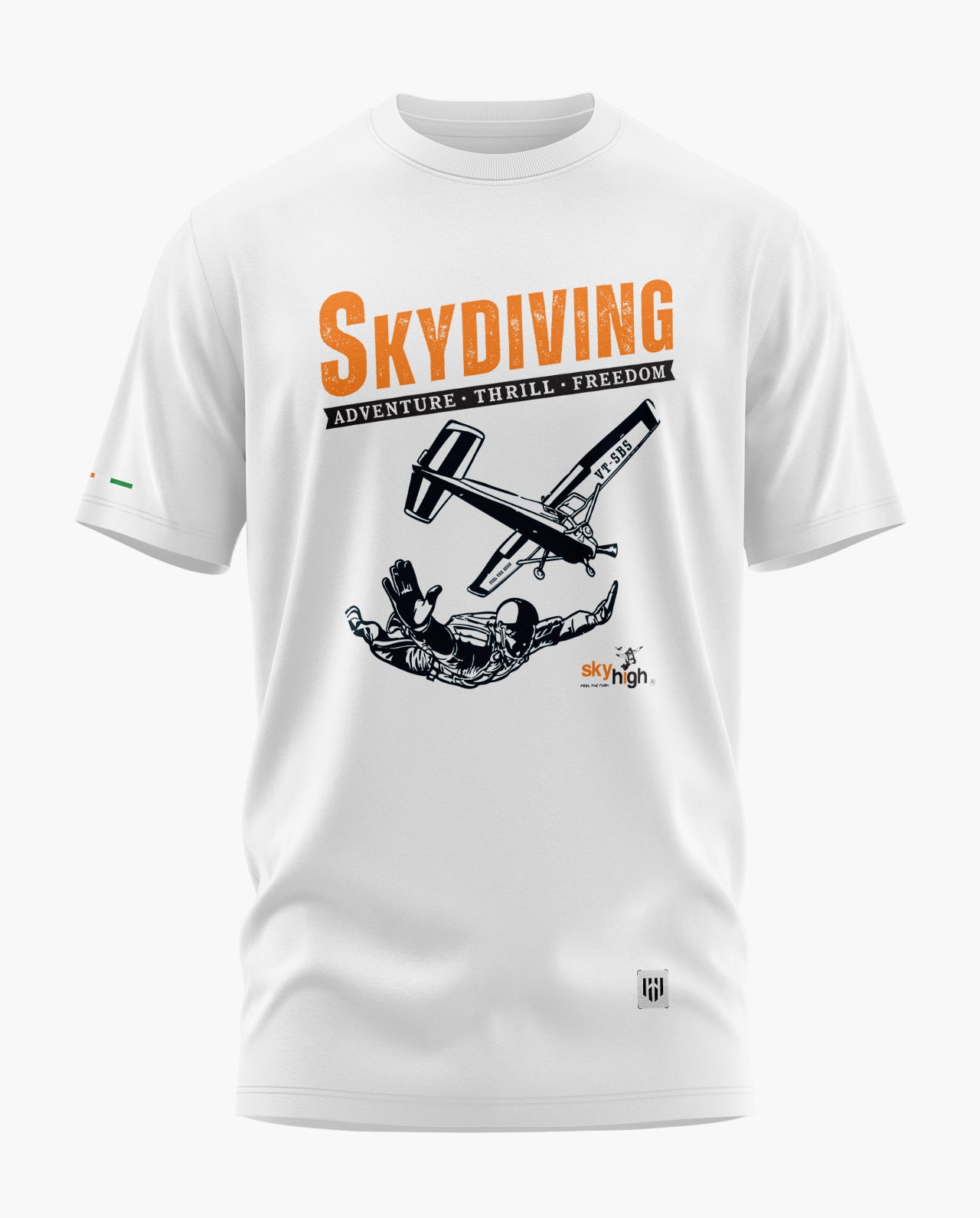 Skydiving Spirit Signature Luxesoft Cotton T-Shirt