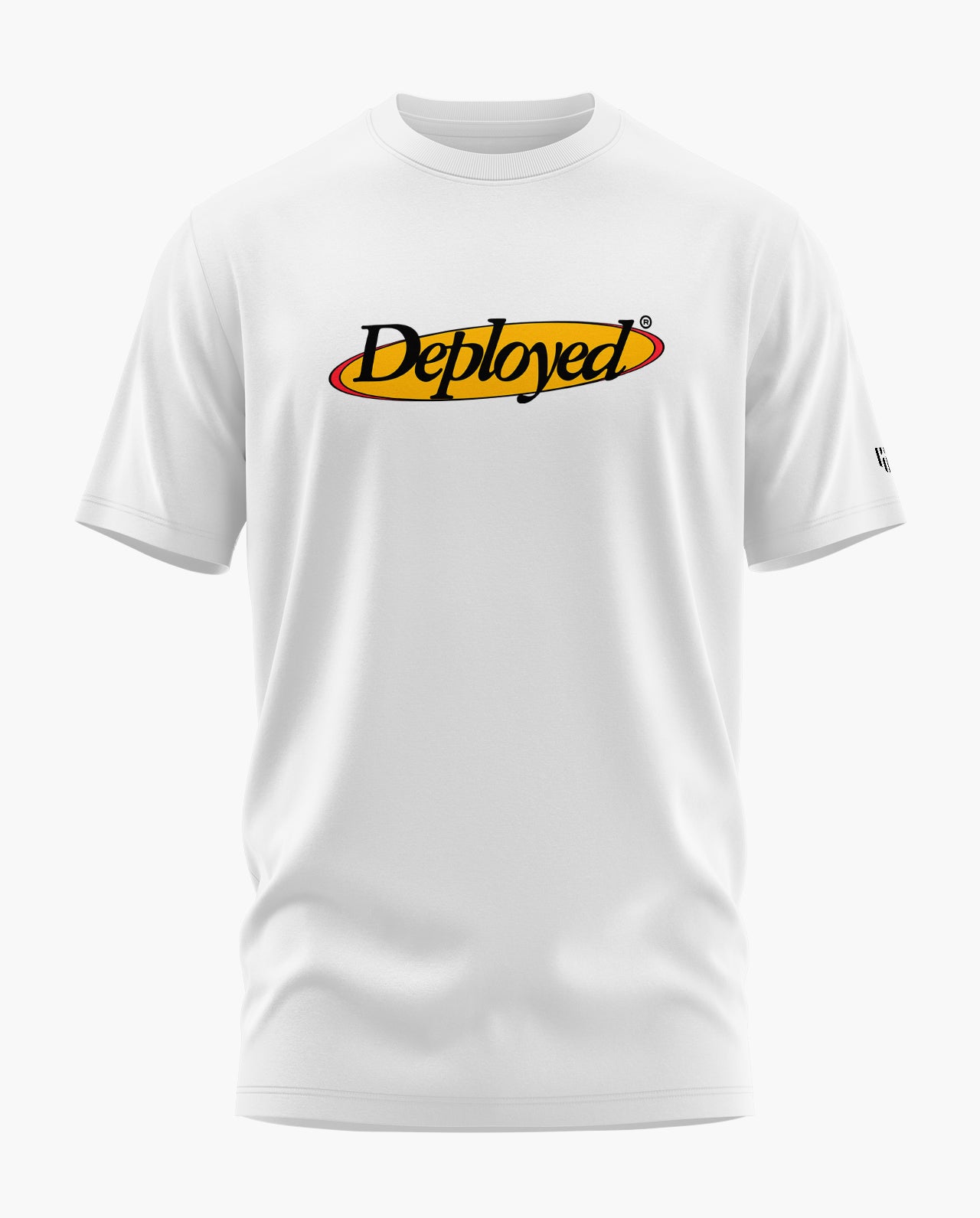 Deployed Essential Signature LuxeSoft Cotton T-Shirt