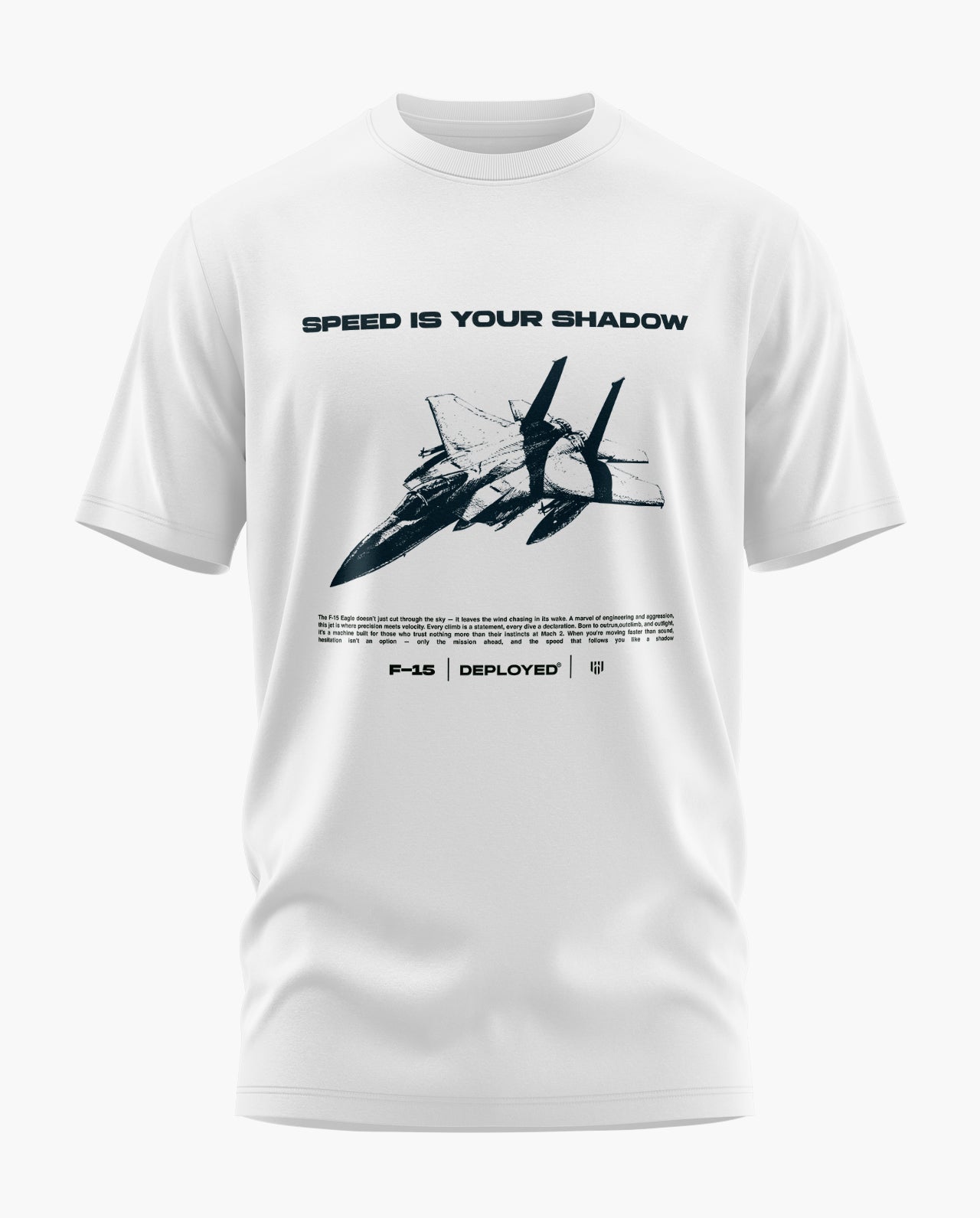 F-15 Eagle Deployed Signature LuxeSoft Cotton T-Shirt