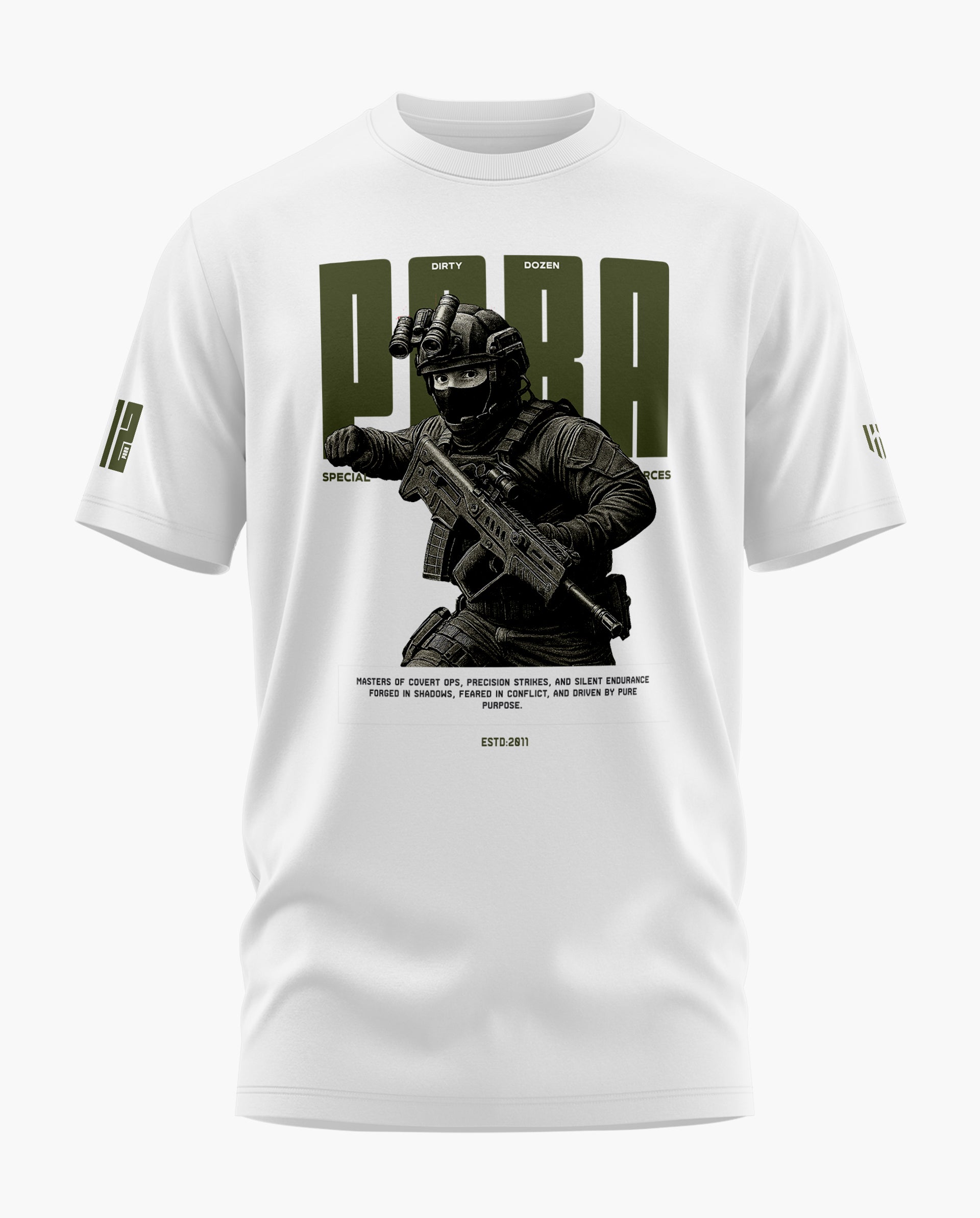 12 Para Graphic Signature LuxeSoft Cotton T-Shirt