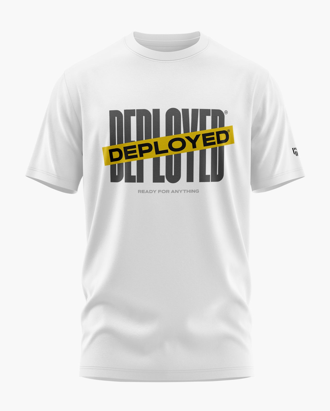 Deployed Stamp Signature LuxeSoft Cotton T-Shirt