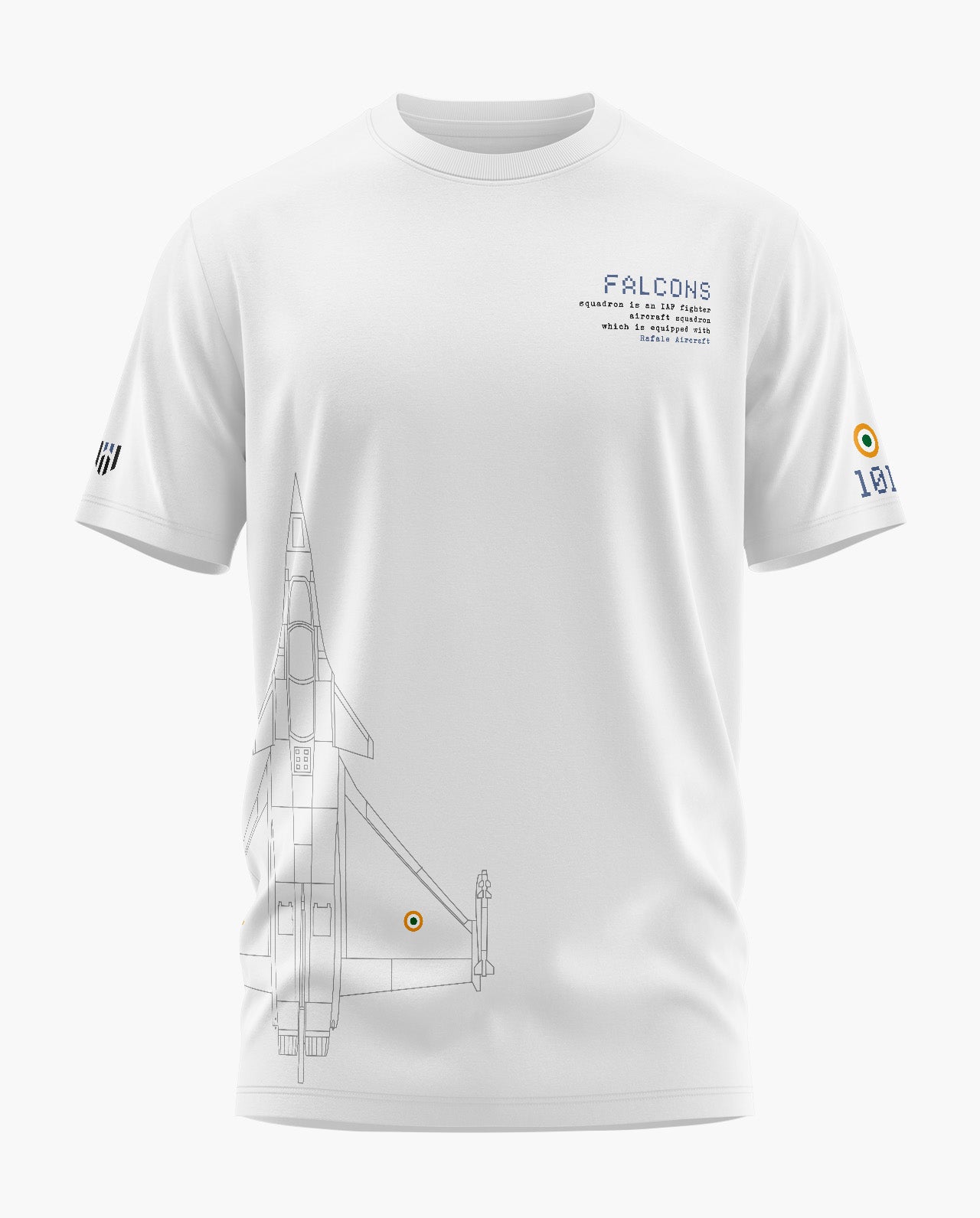 101 falcons Signature LuxeSoft Cotton T-Shirt