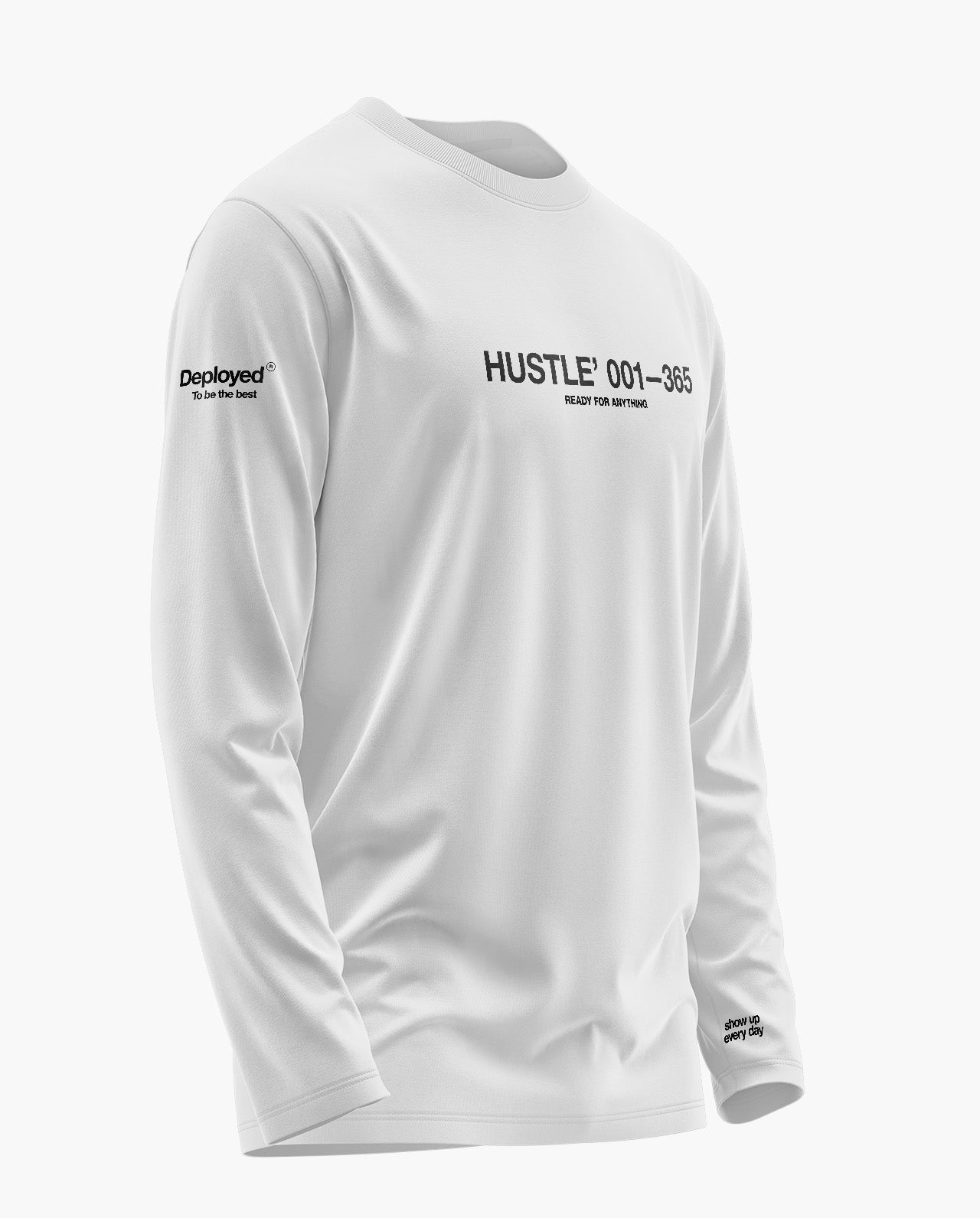 Hustle Signature Luxesoft Cotton Full Sleeve T-Shirt