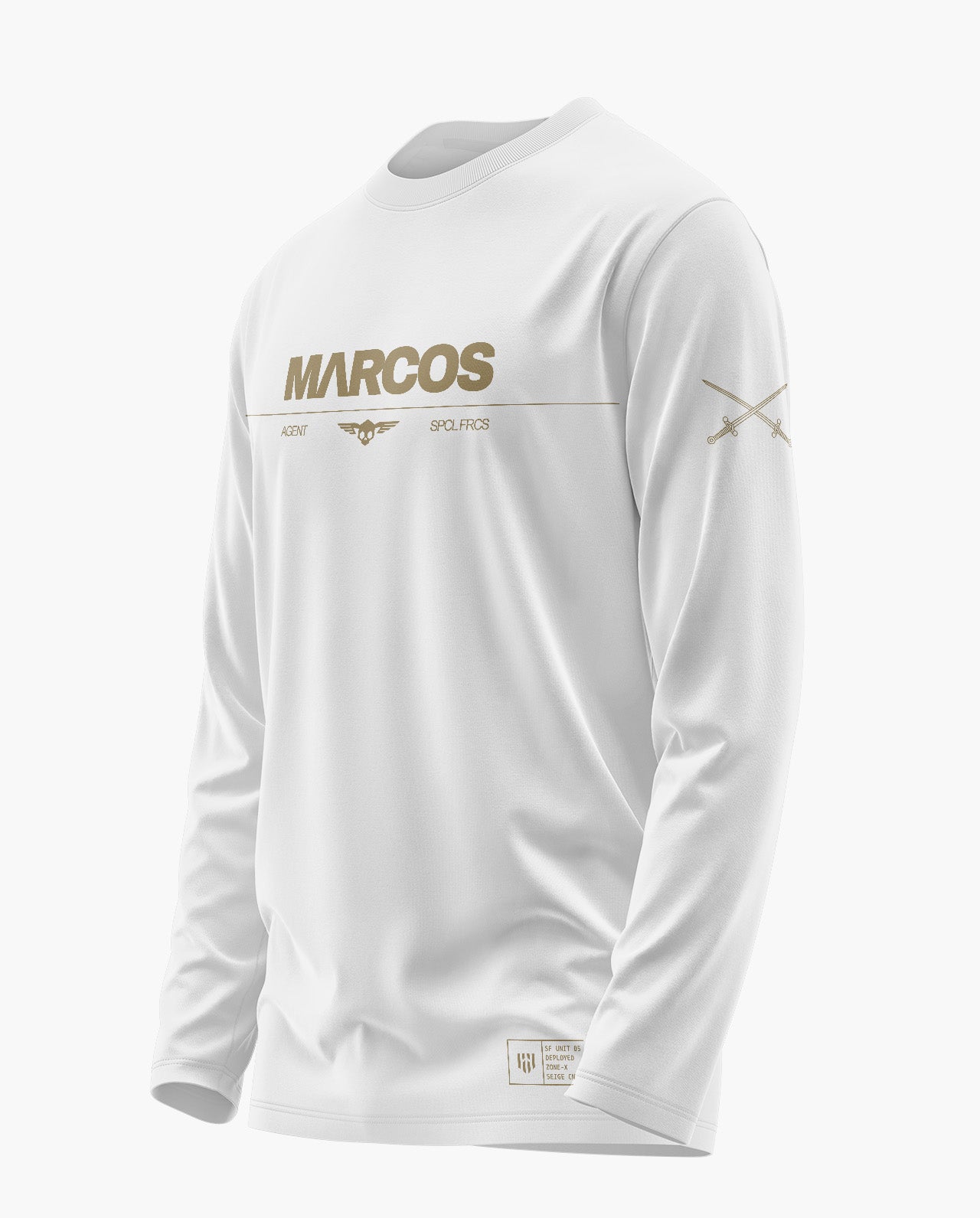 Marcos Special Agent Signature Luxesoft Cotton Full Sleeve T-Shirt