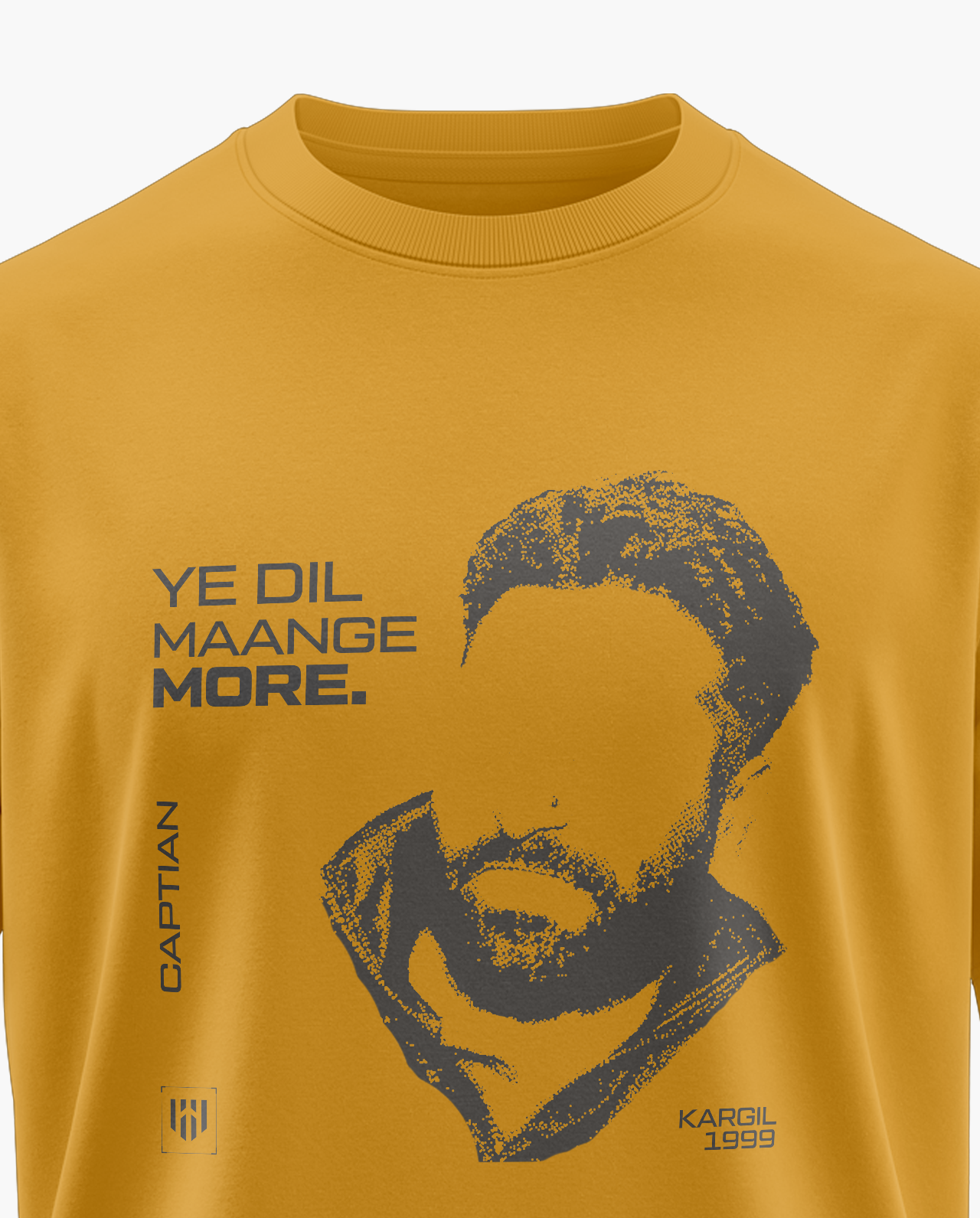 Captain Shershah Signature LuxeSoft Cotton T-Shirt