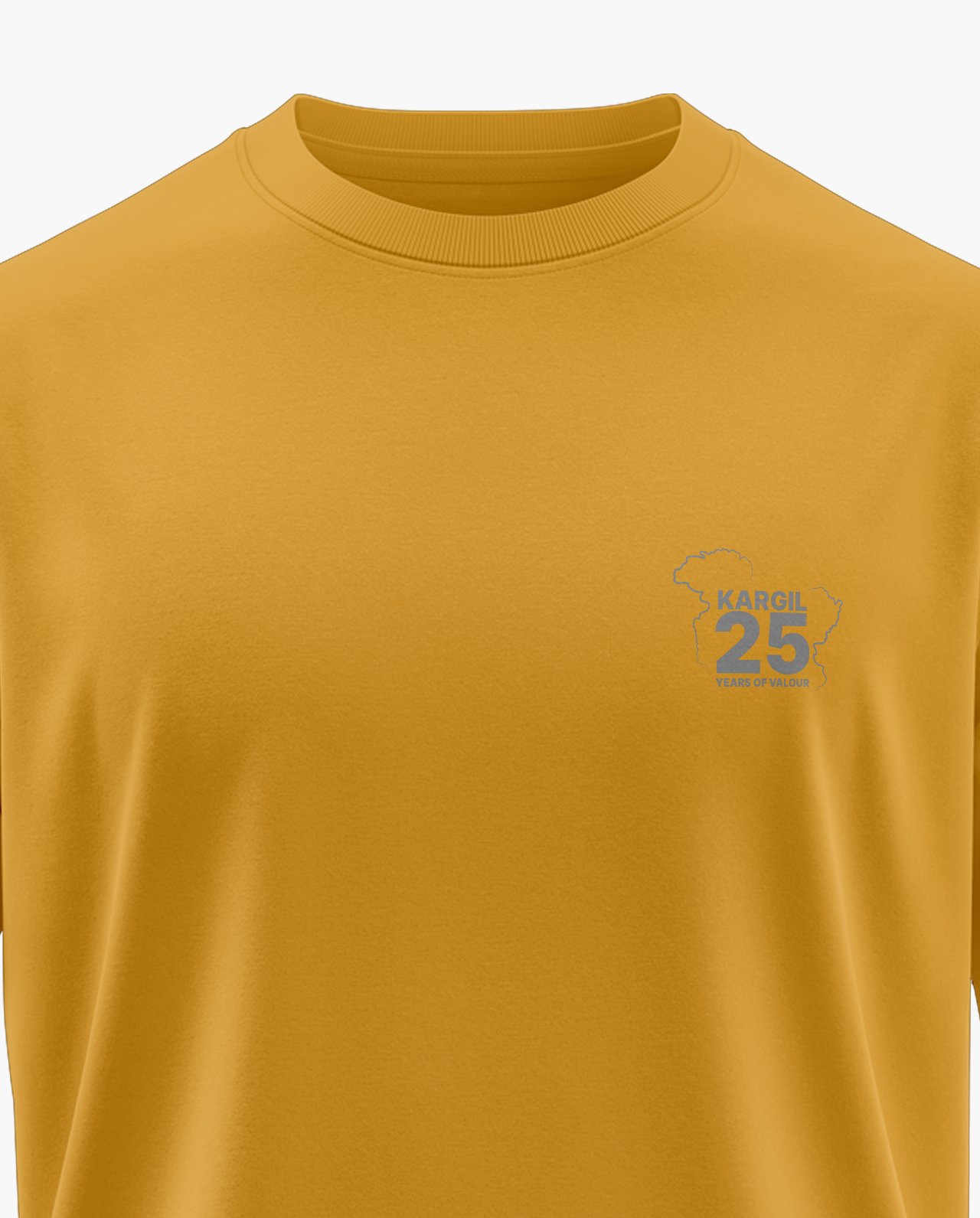 25 YEARS OF VICTORY KARGIL Signature LuxeSoft Cotton T-Shirt