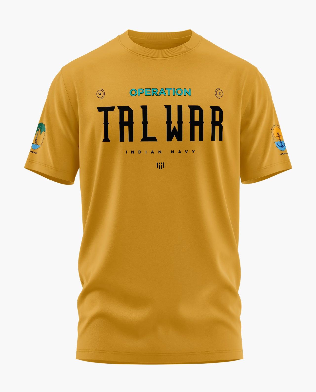 Operation Talwar Indian Navy T-Shirt - Aero Armour