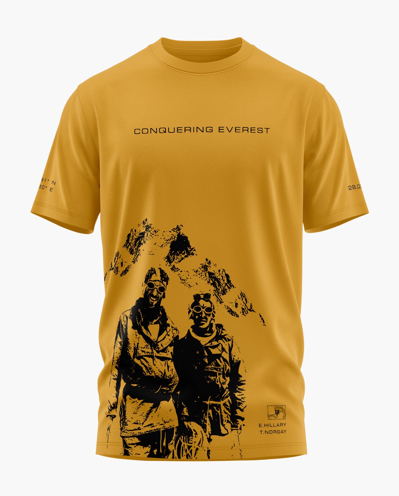 CONQUERING EVEREST Signature LuxeSoft Cotton T-Shirt