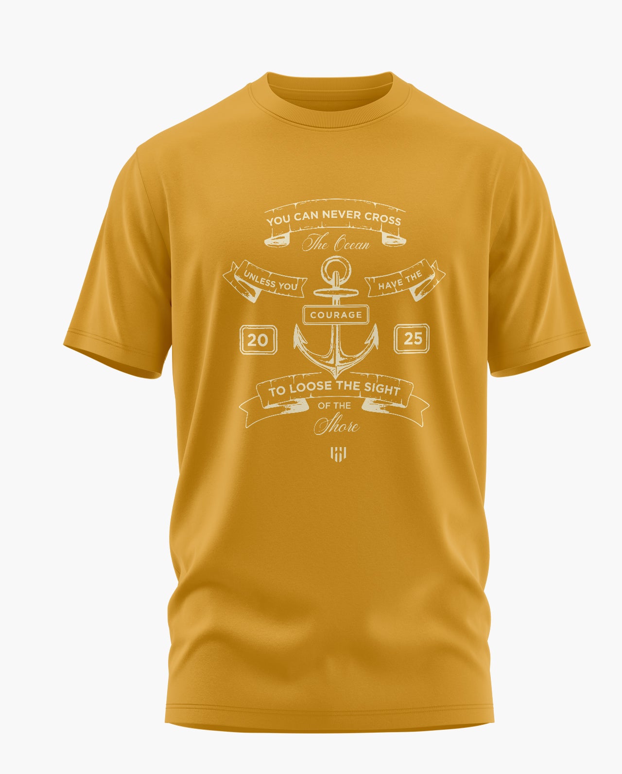Nautical Quote Signature LuxeSoft Cotton T-Shirt