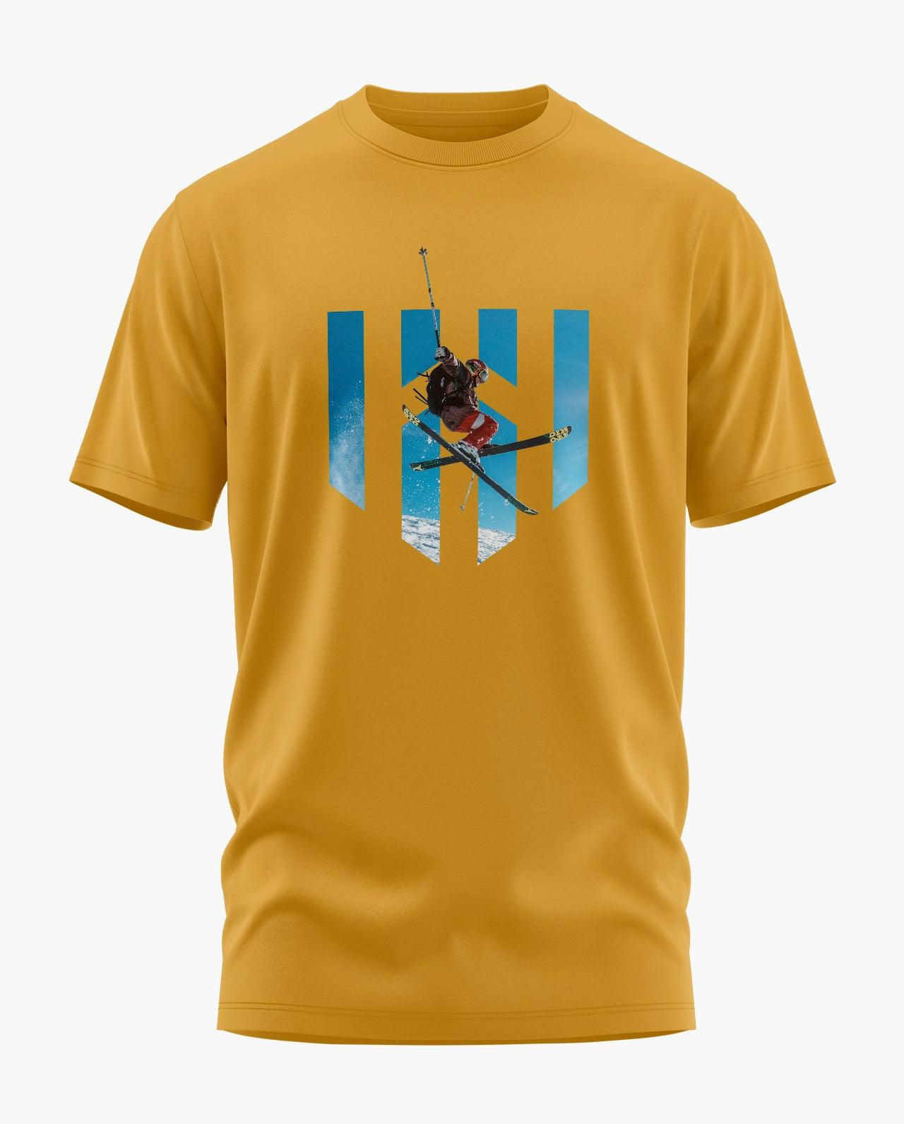 Skiing Signature LuxeSoft Cotton T-Shirt - CS