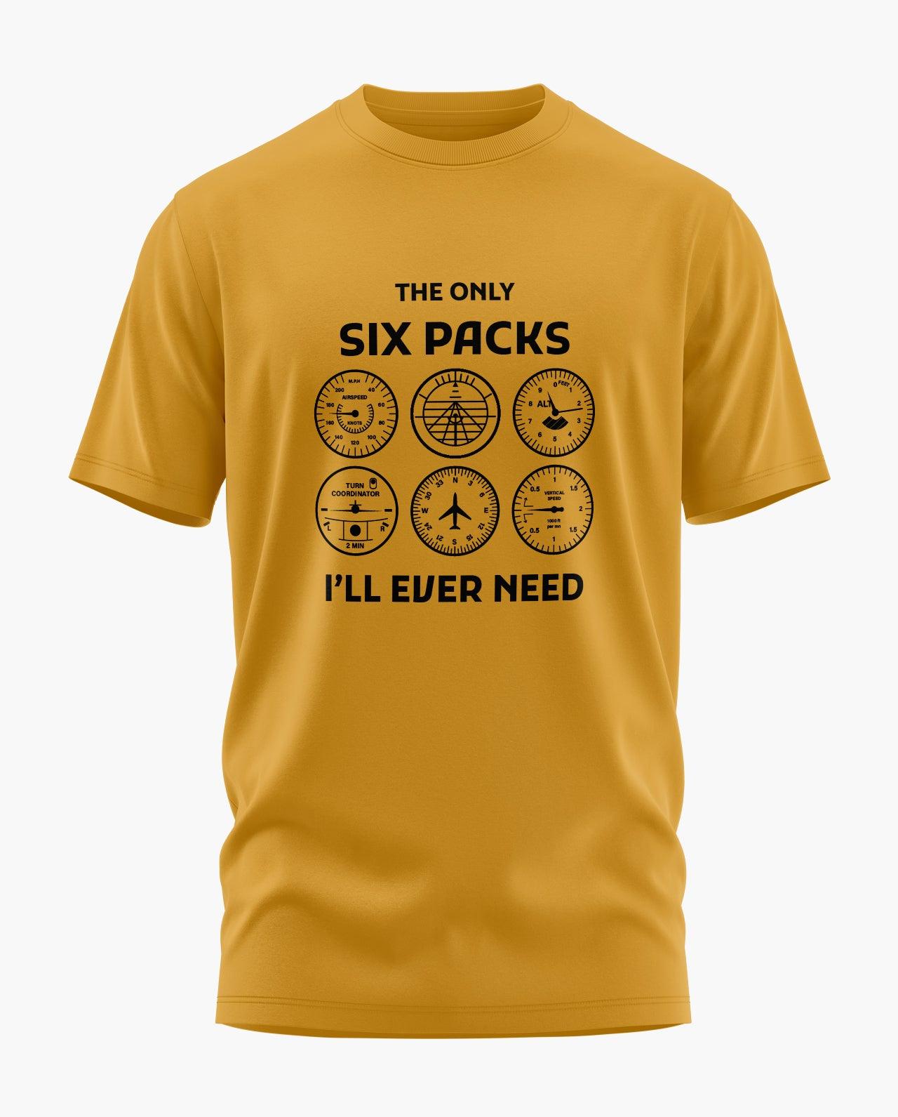 Six Pack Aviation Signature LuxeSoft Cotton T-Shirt