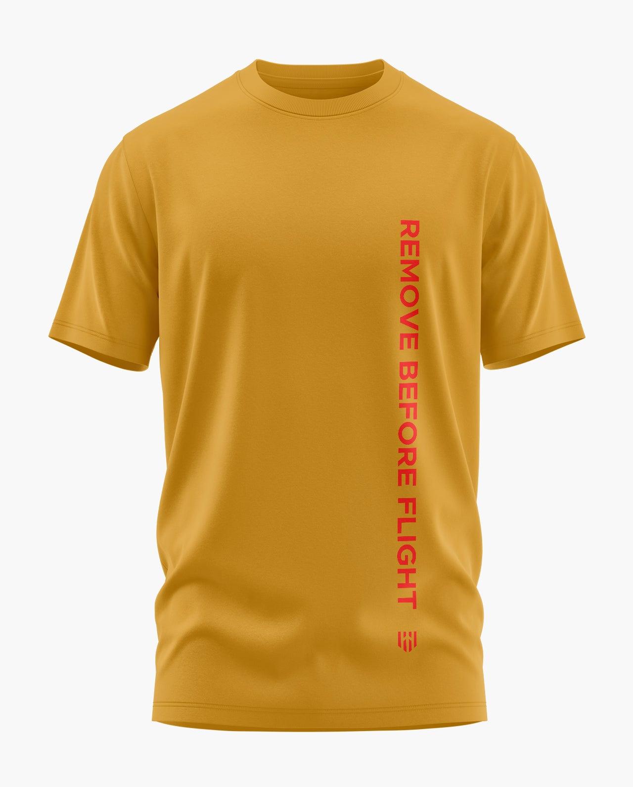 Remove Before Flight Signature LuxeSoft Cotton T-Shirt - CS