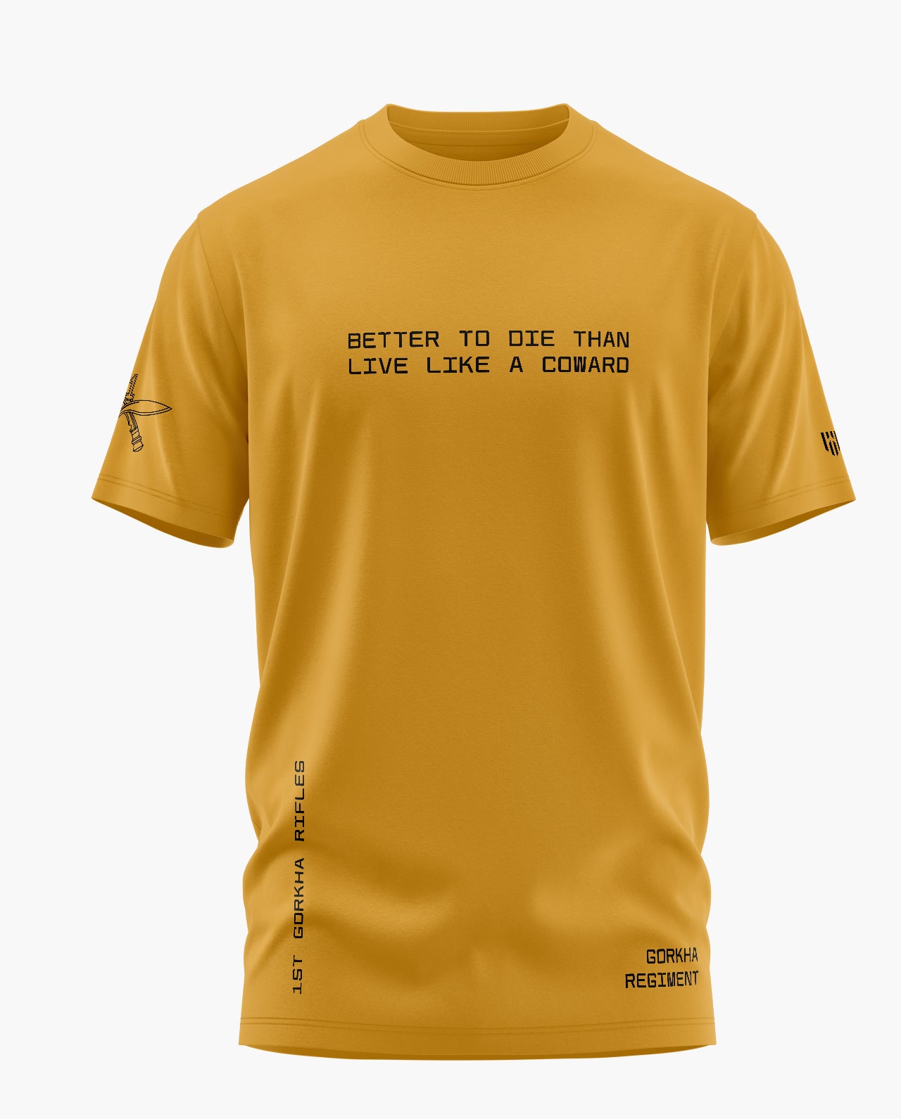 1st Gorkha Rifles Signature LuxeSoft Cotton T-Shirt
