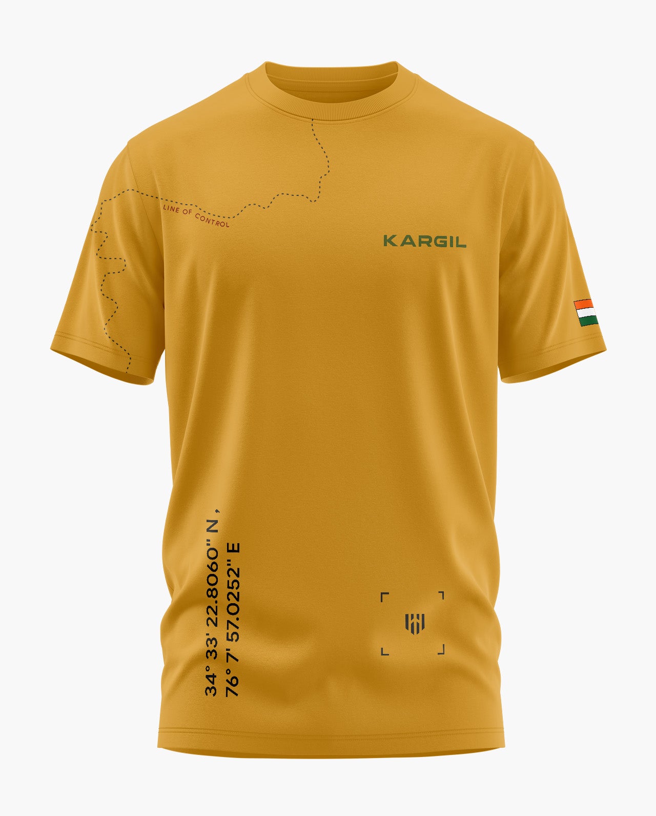 KARGIL LOC MAP Signature LuxeSoft Cotton T-SHIRT