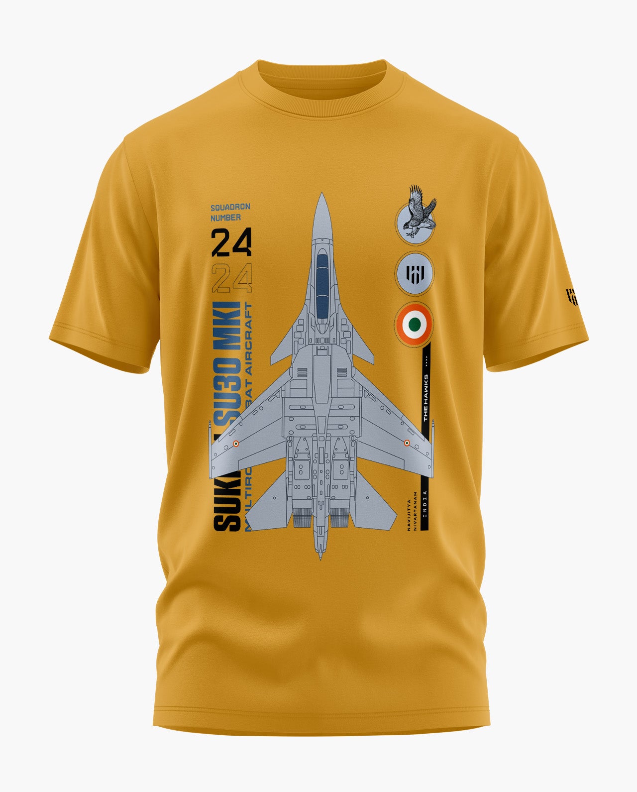 The Hawks Sukhoi SU 30 Signature LuxeSoft Cotton T-Shirt