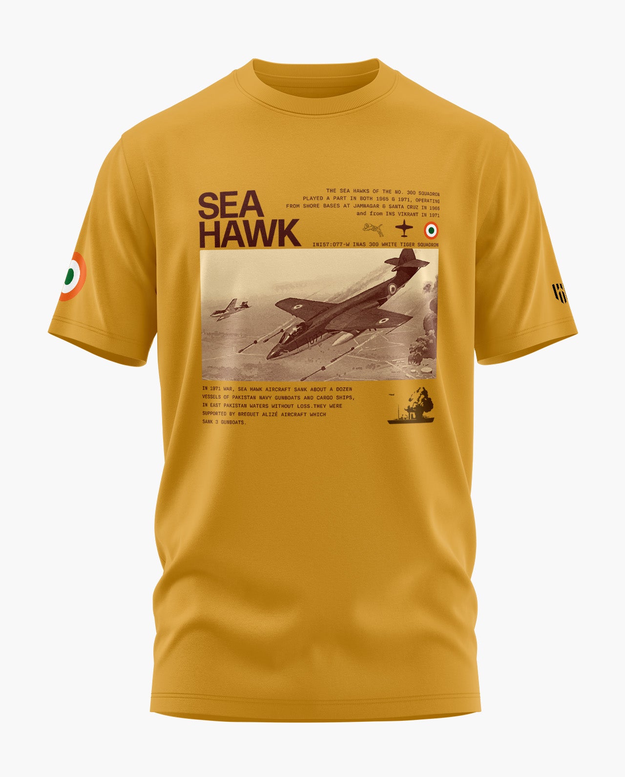 SEA HAWK HERITAGE Signature LuxeSoft Cotton T-Shirt