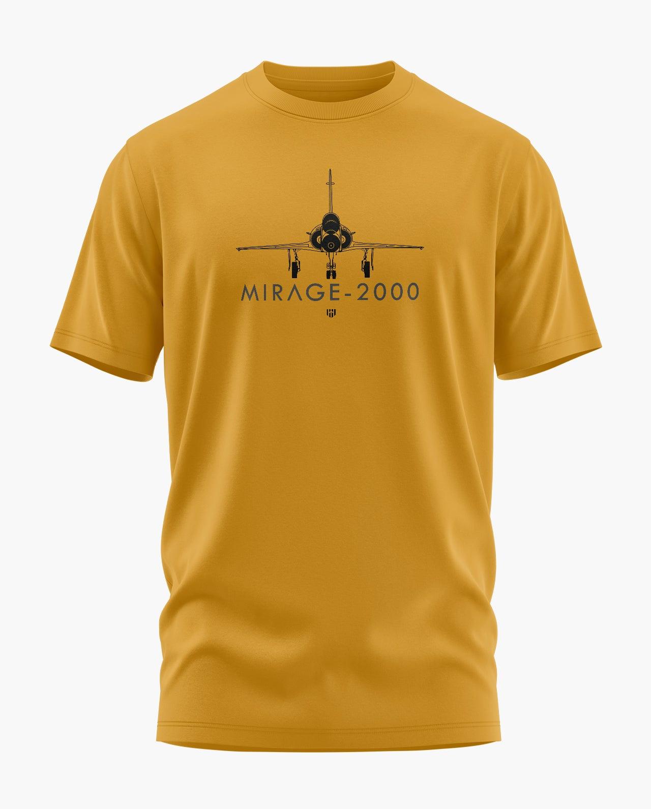 MIRAGE-2000 FRONT VIEW T-Shirt - Aero Armour