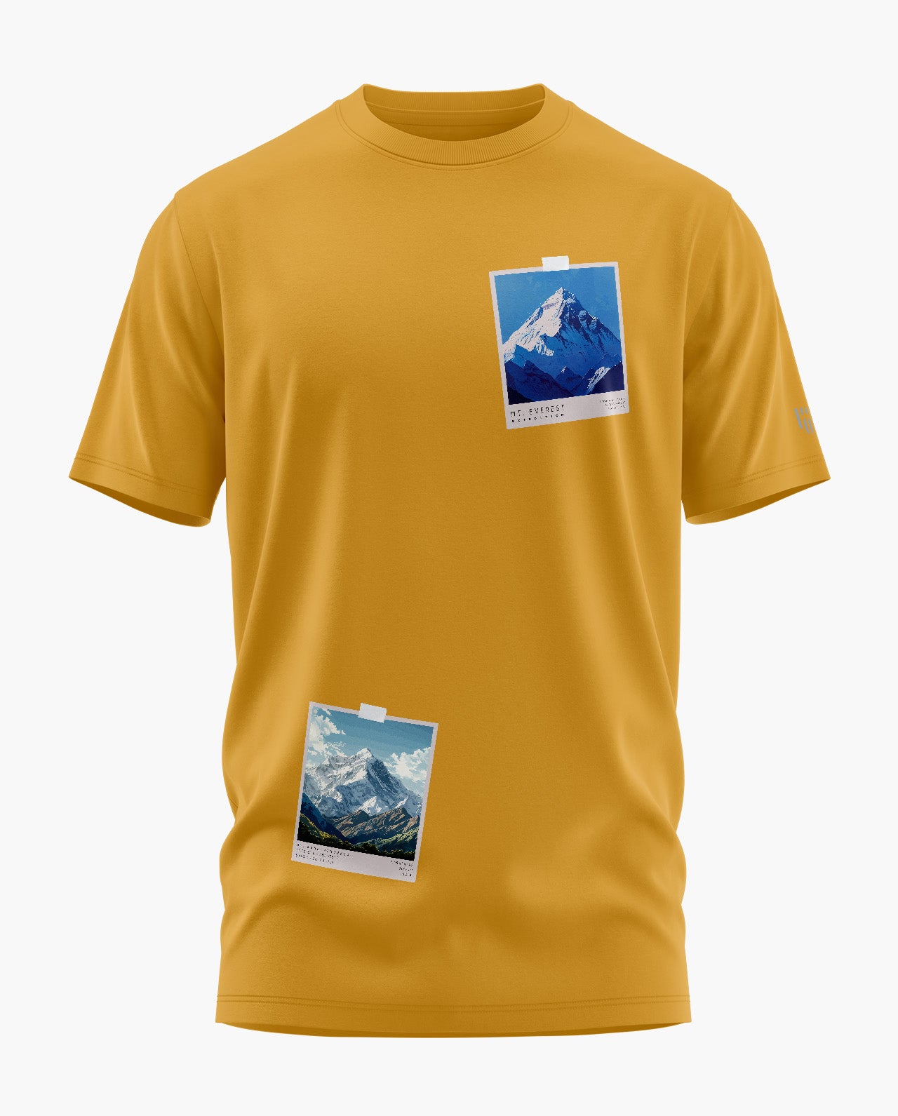 Mountain Polaroid Signature LuxeSoft Cotton T-Shirt